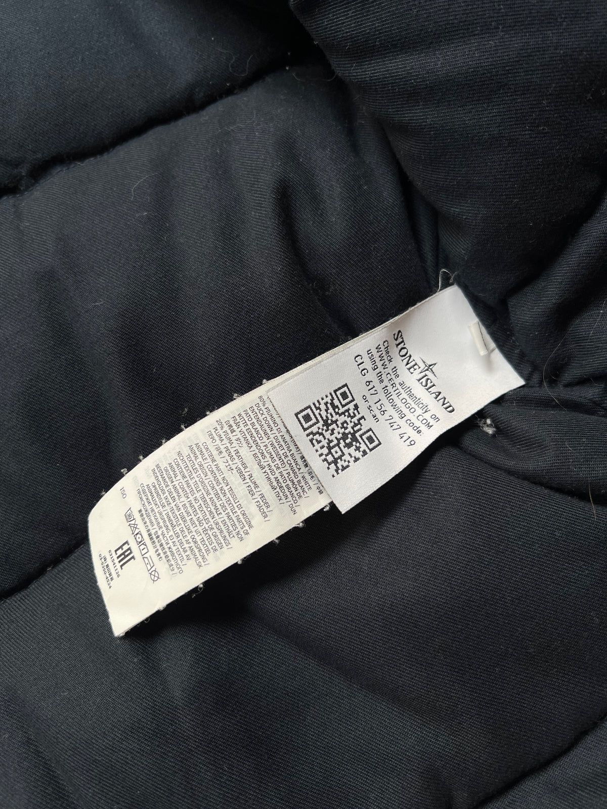 Stone Island 2015 Micro Reps Down Jacket