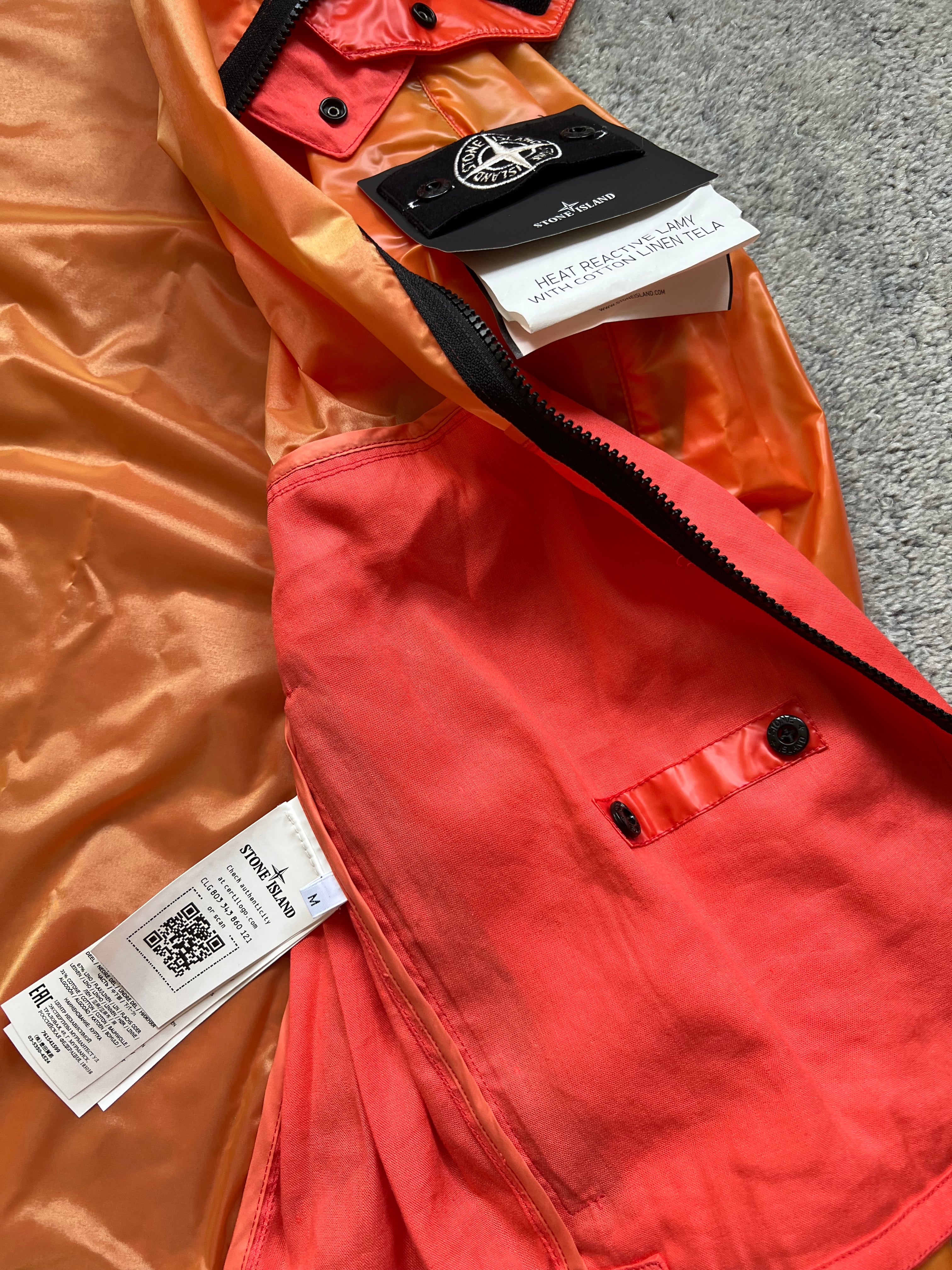 Stone Island Heat Reactive Lamy Jacket 2022🔥