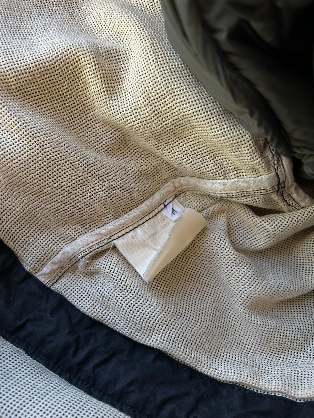 Stone Island 1998 Waxed Cotton Parka Jacket