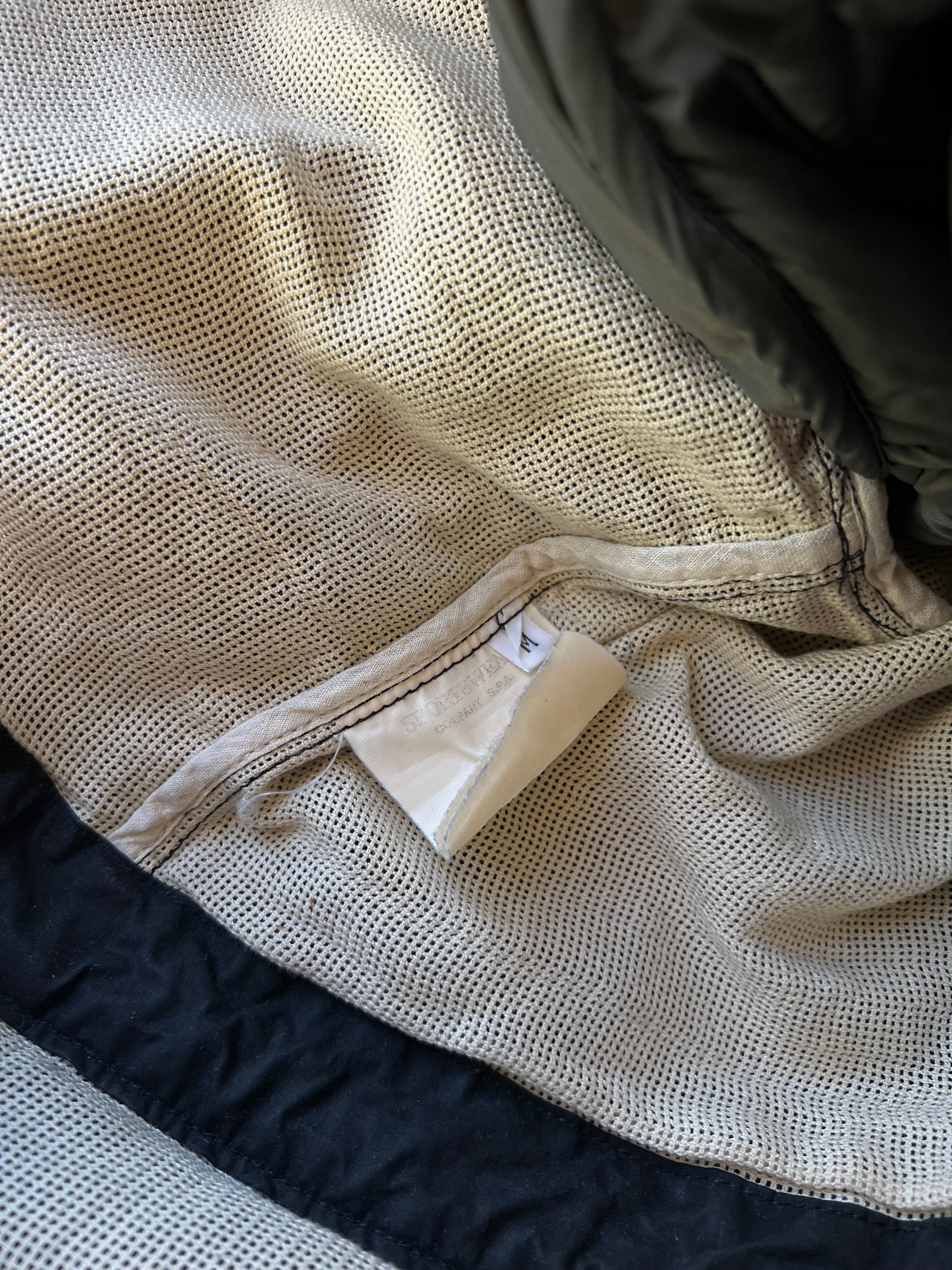 Stone Island 1998 Waxed Cotton Parka Jacket