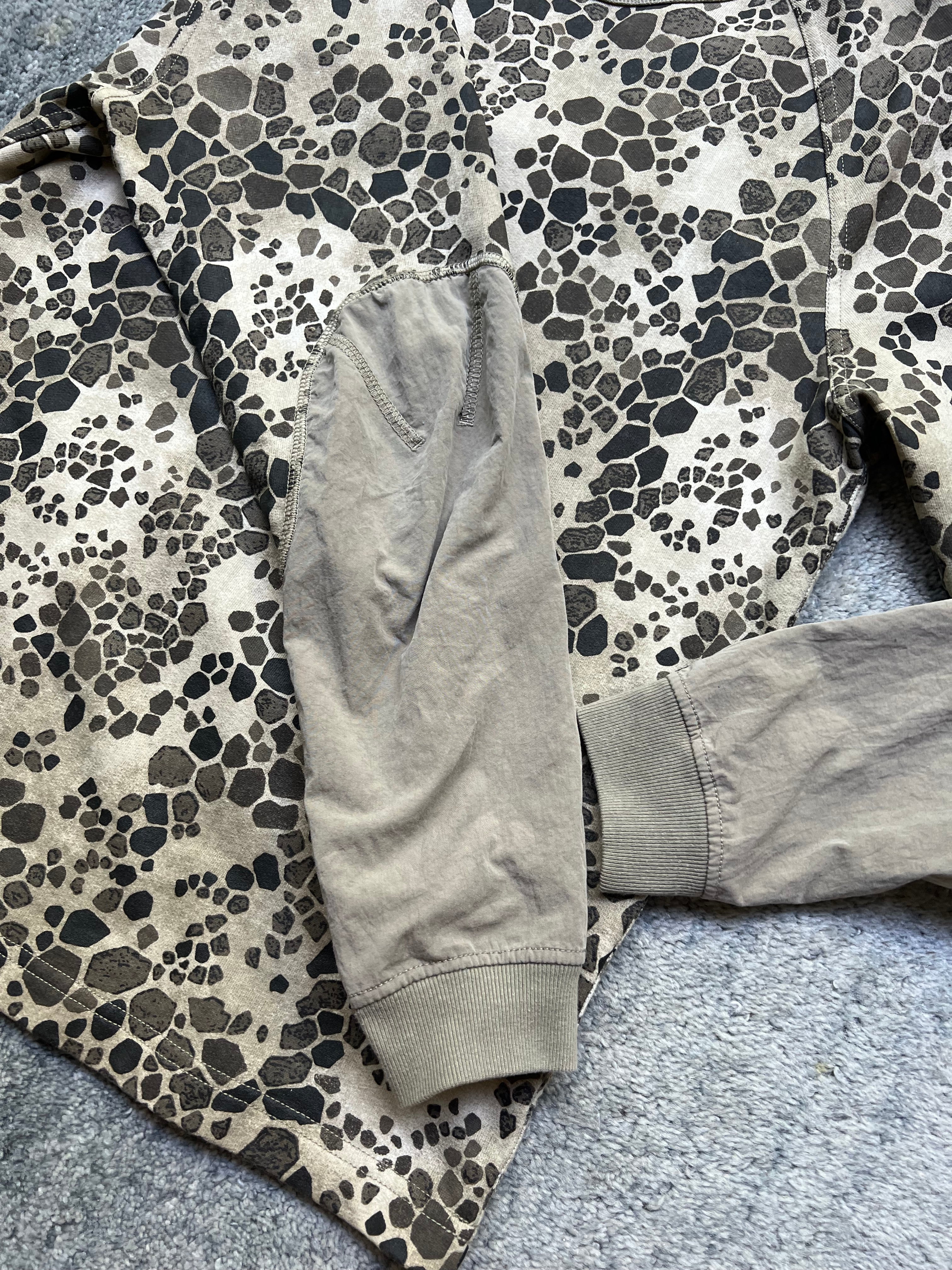 Stone Island 2018 Alligator Camo Crewneck Sweatshirt