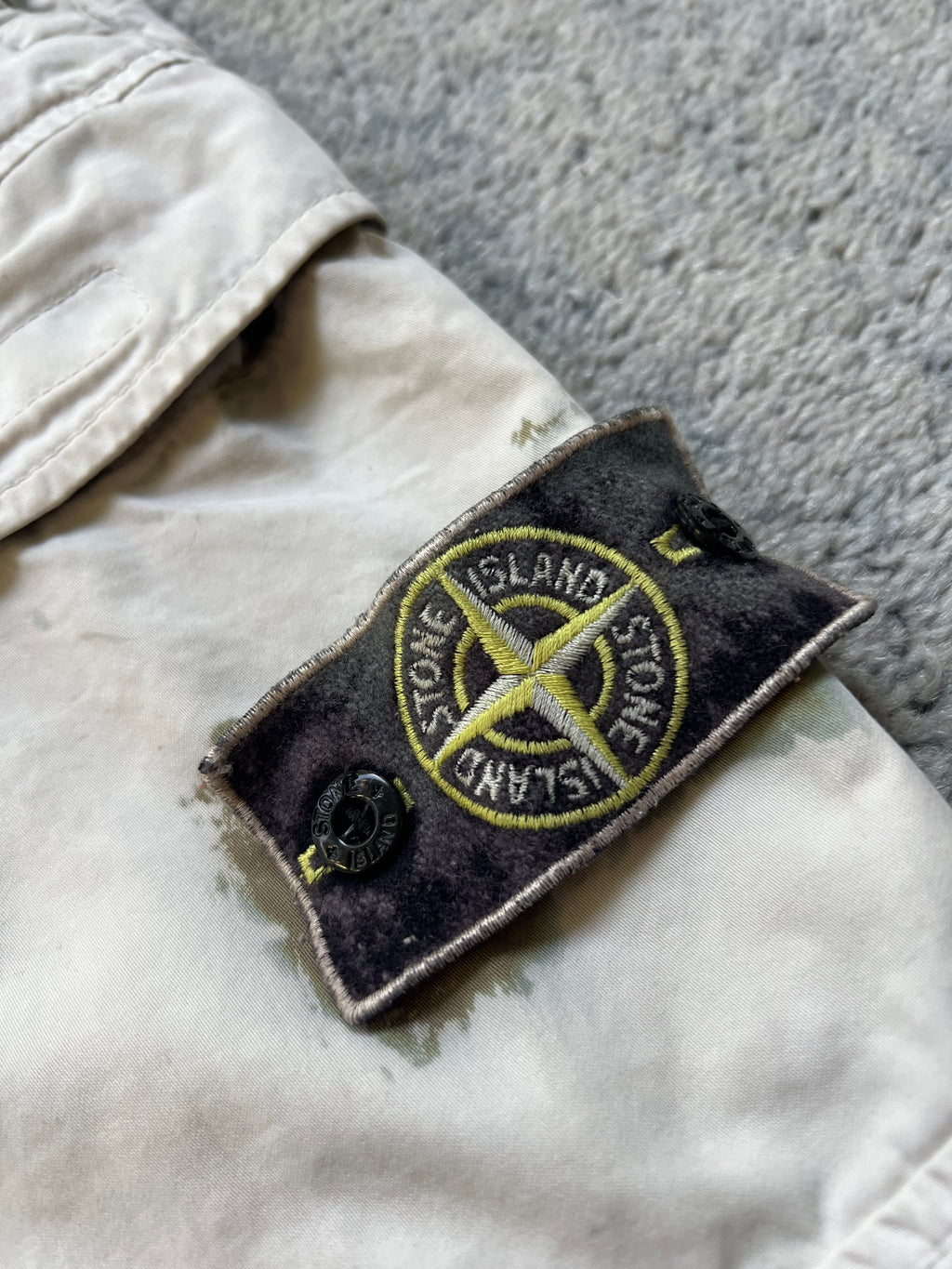 Stone Island 2017 Hand corrosion Shorts