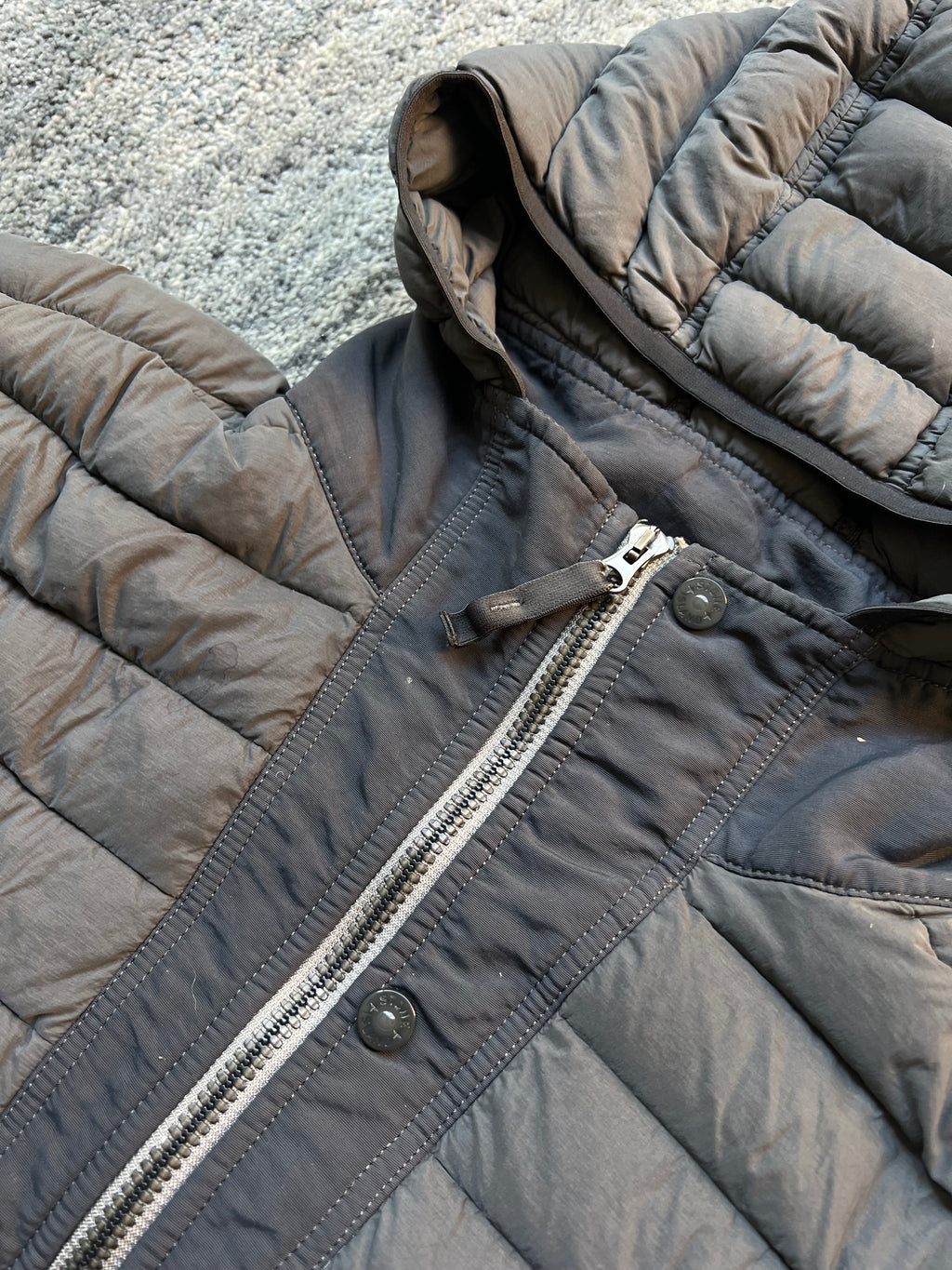 Stone Island Down Chambers Stretch Nylon-TC