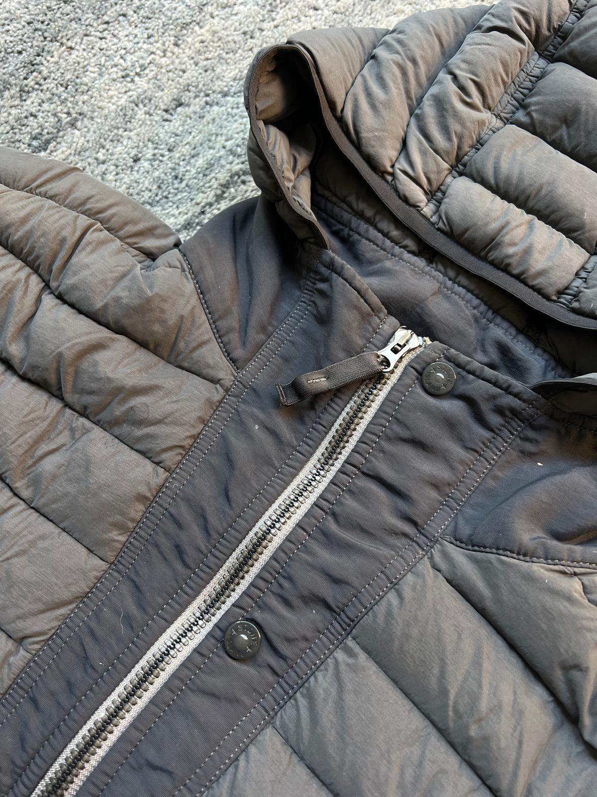 Stone Island Down Chambers Stretch Nylon-TC