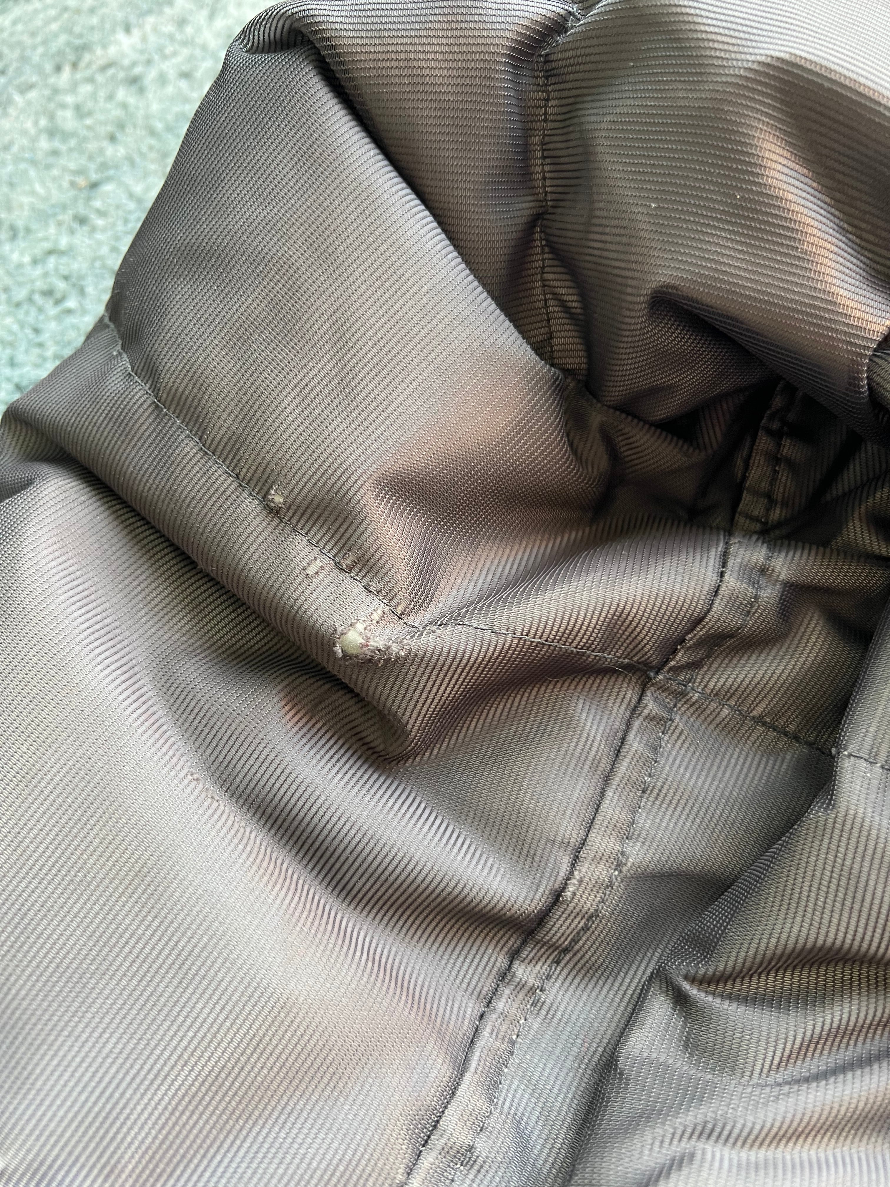 Stone Island 2008 Down Filled Mesh Reflective Bomber Jacket