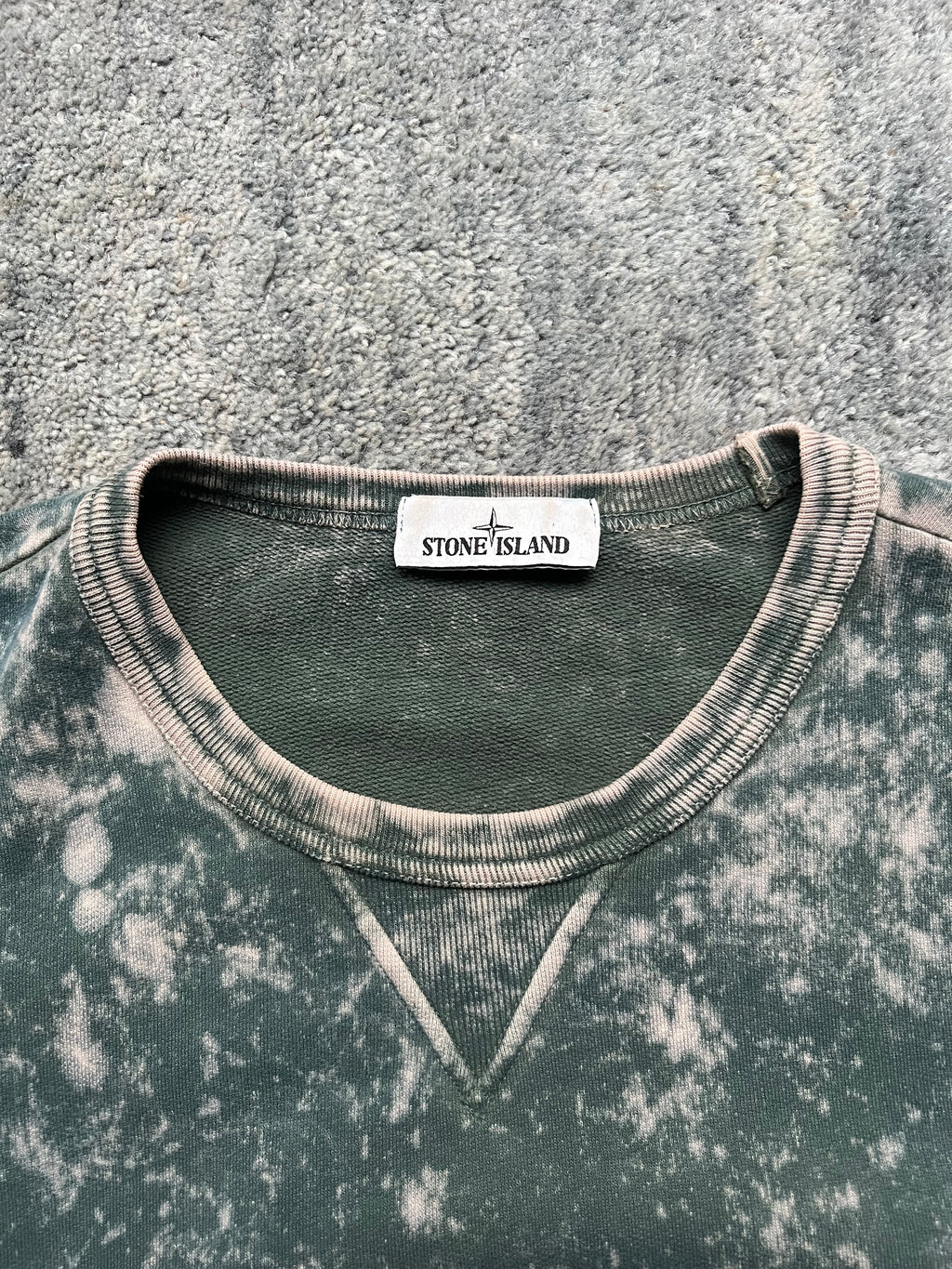 Stone Island acid wash Sweatshirt