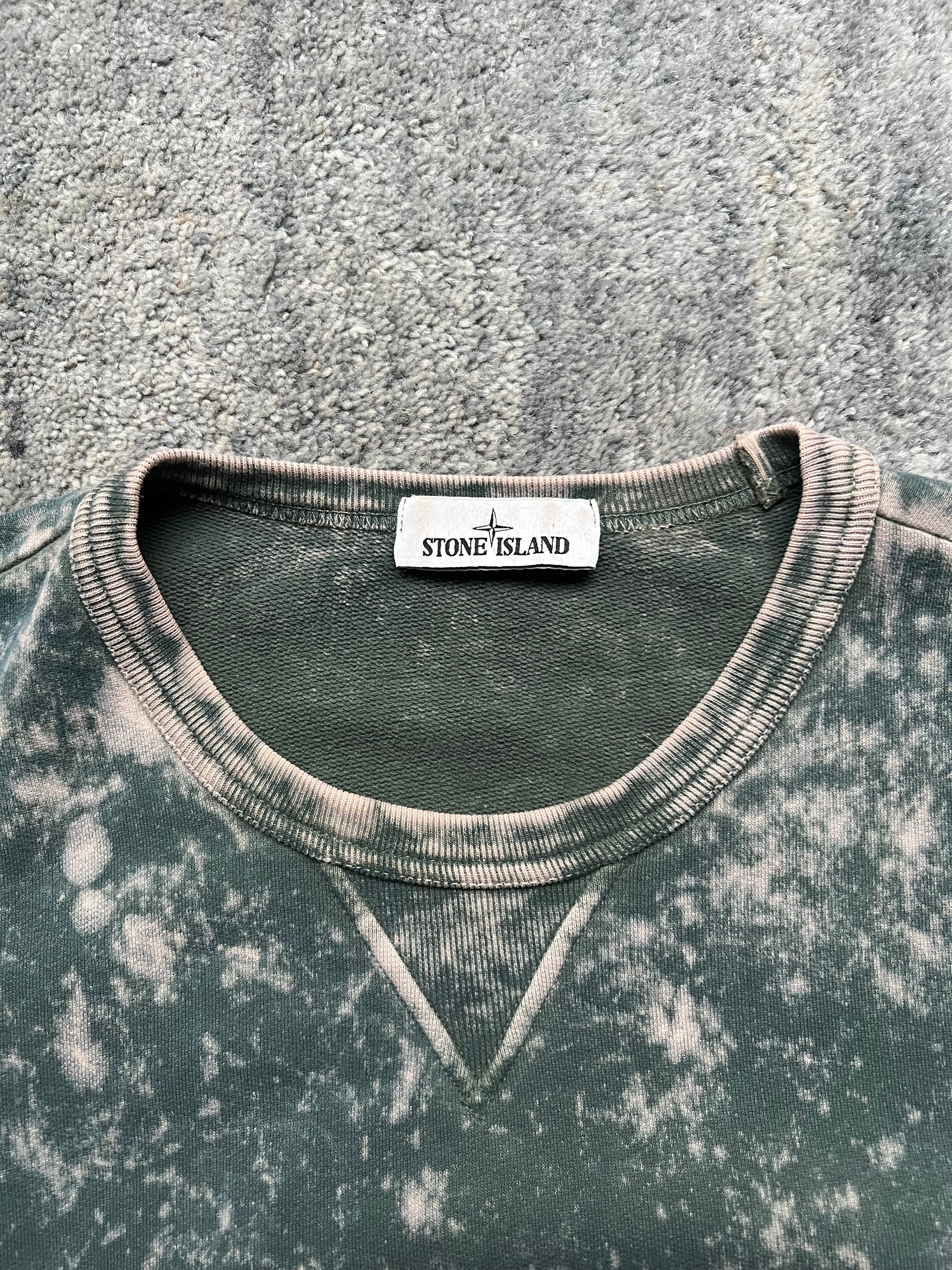 Stone Island acid wash Sweatshirt