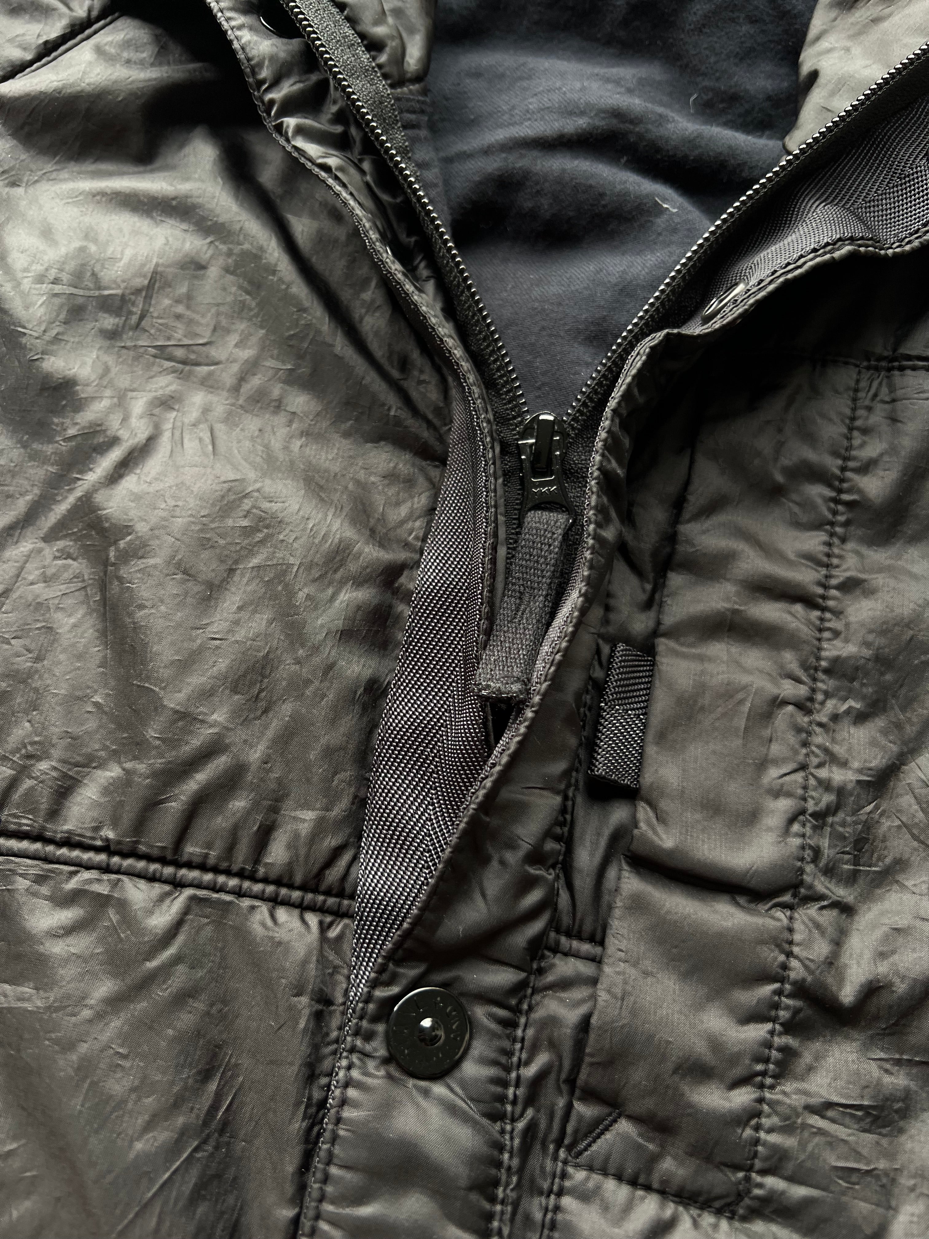 Stone Island 2010 Nylon Spalmatura Lined Hooded Jacket