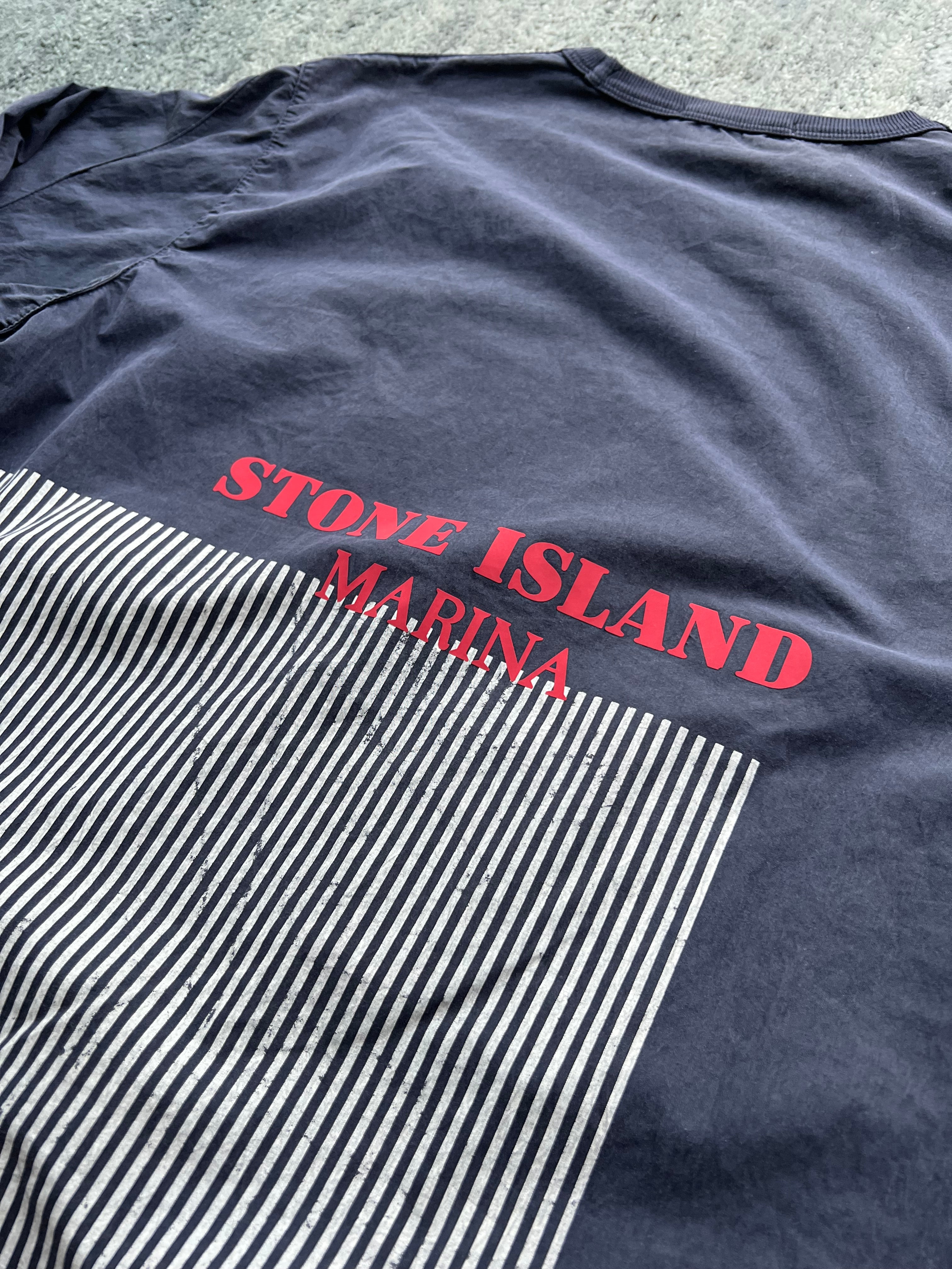 Stone Island Marina Print Reflective Smock