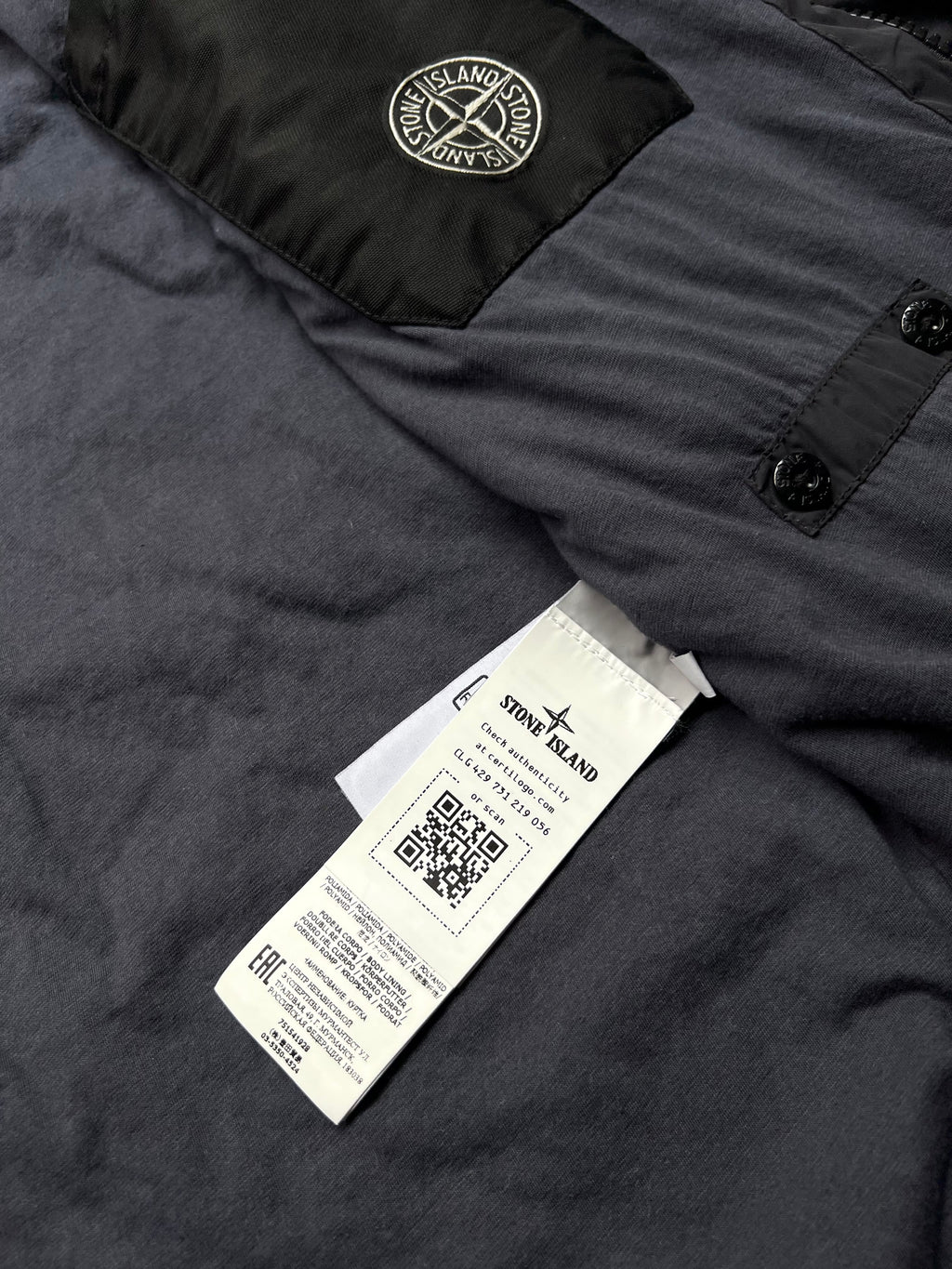 Stone Island 2023 Composite Polartec Hooded Jacket
