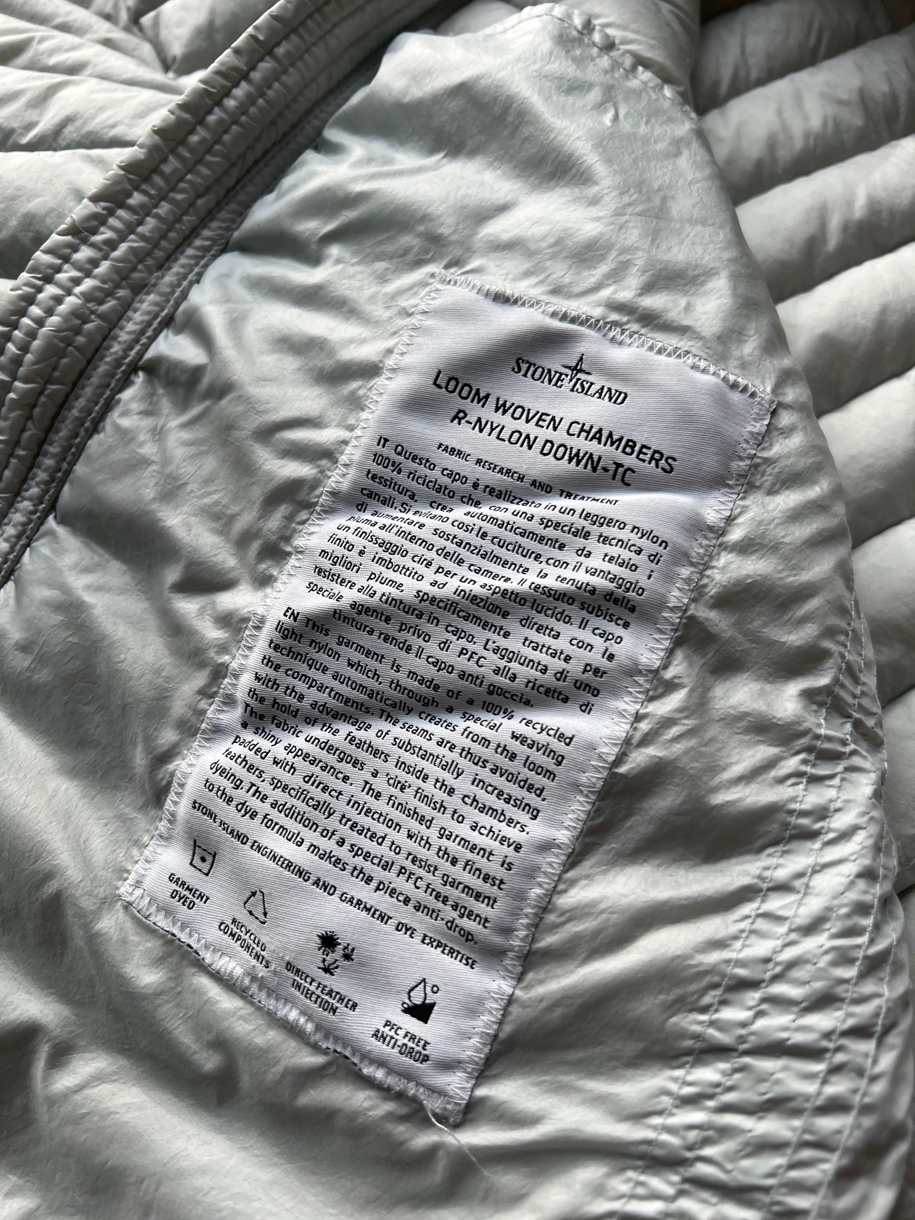Stone Island 2022 Loom Woven R Nylon Down TC Puffer