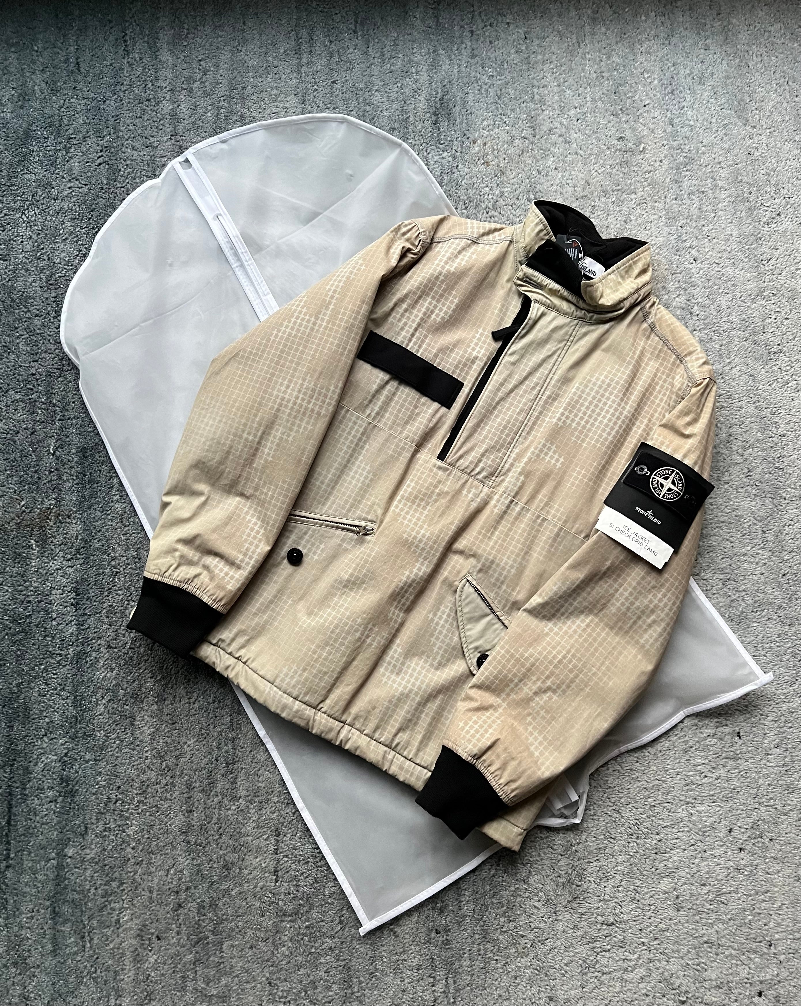 Stone Island 2017 Grid Check Ice Jacket