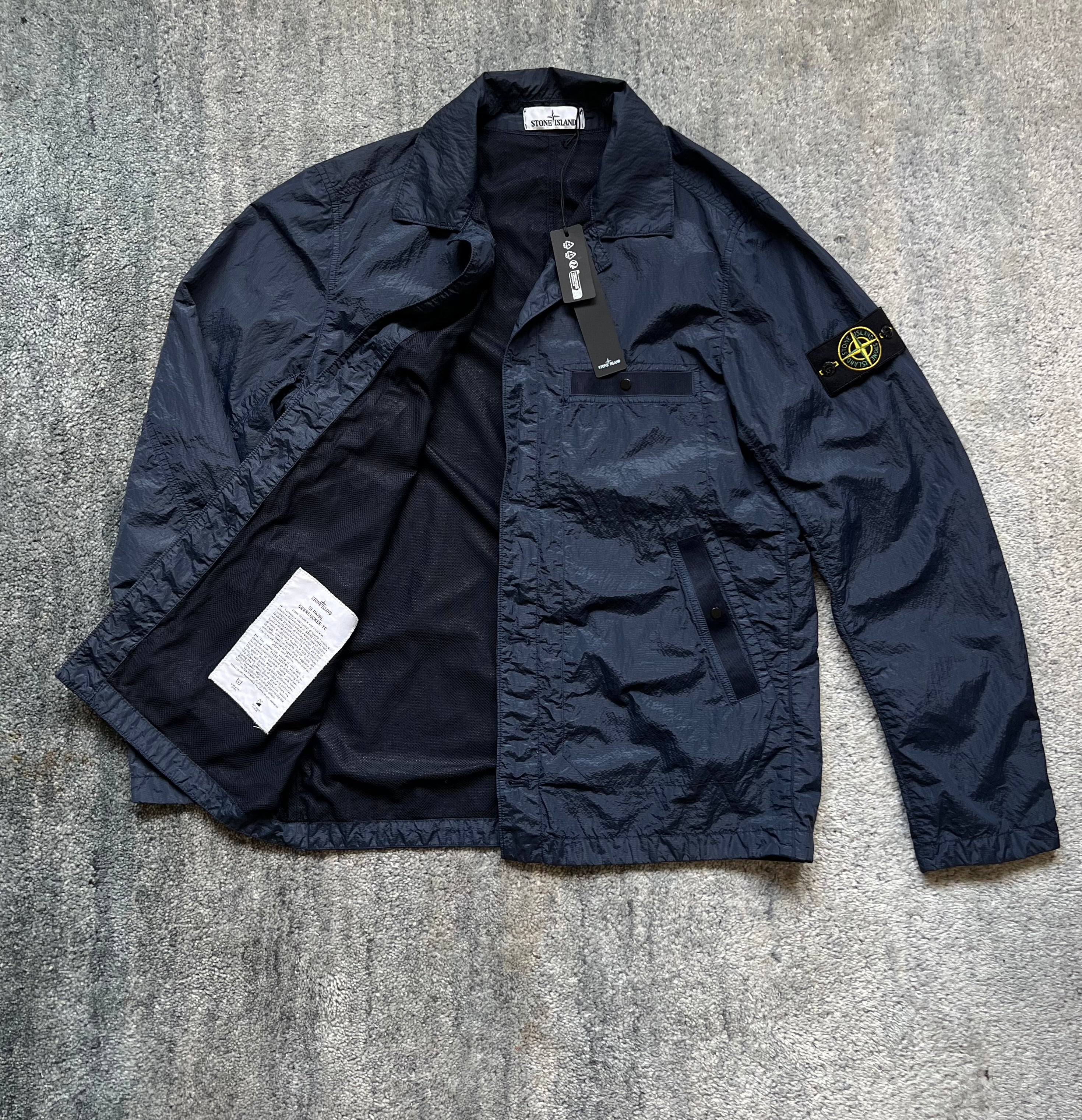 Stone Island Seersucker-TC Jacket