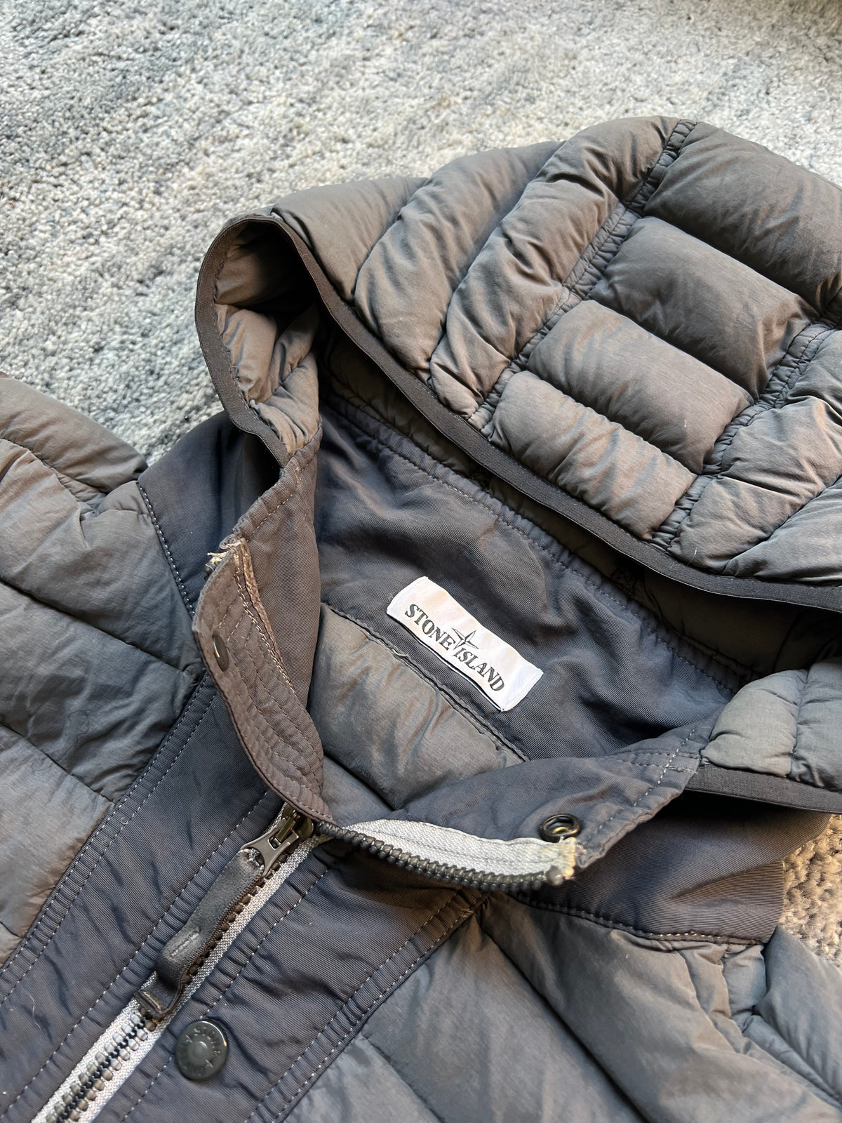 Stone Island Down Chambers Stretch Nylon-TC