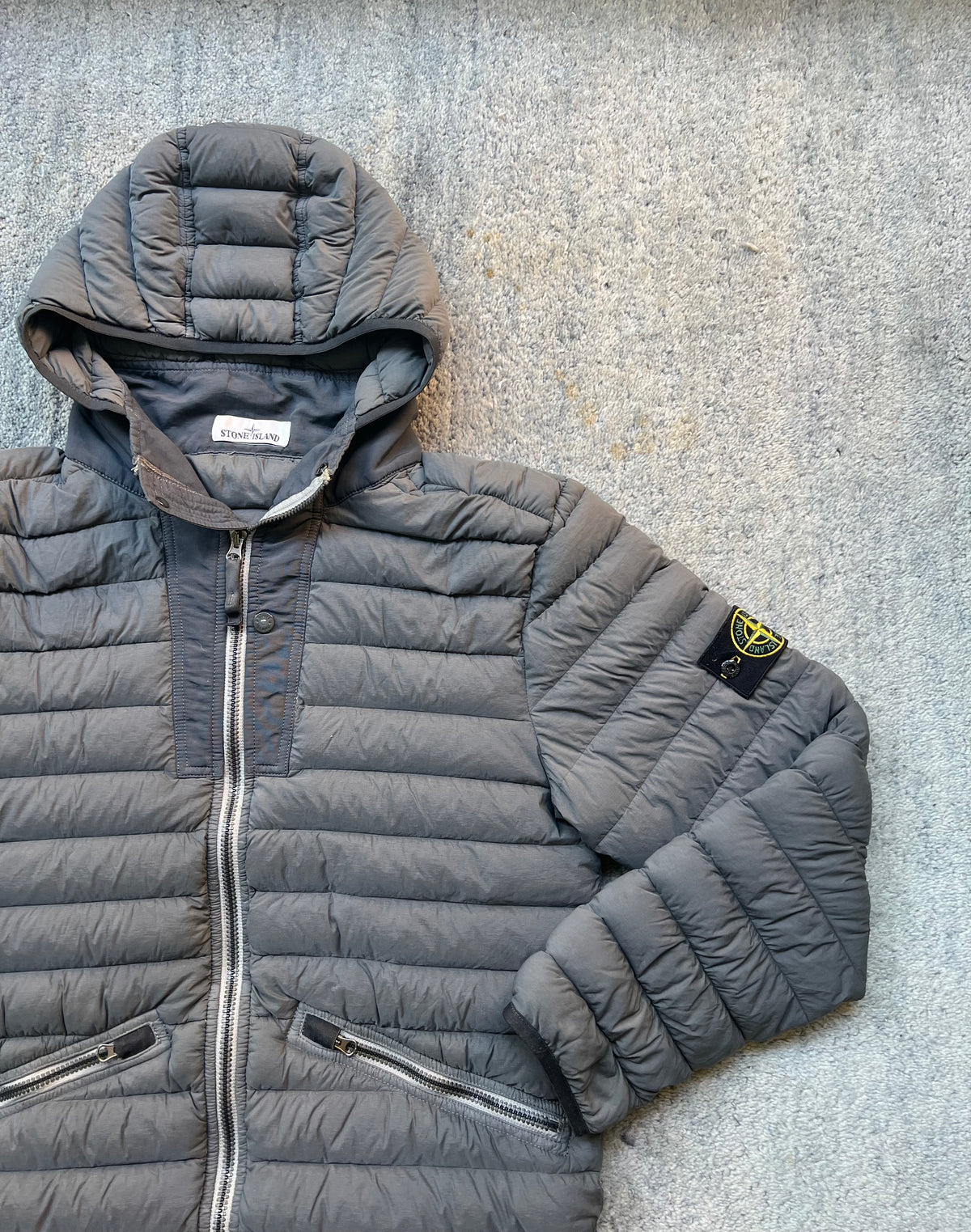 Stone Island Down Chambers Stretch Nylon-TC