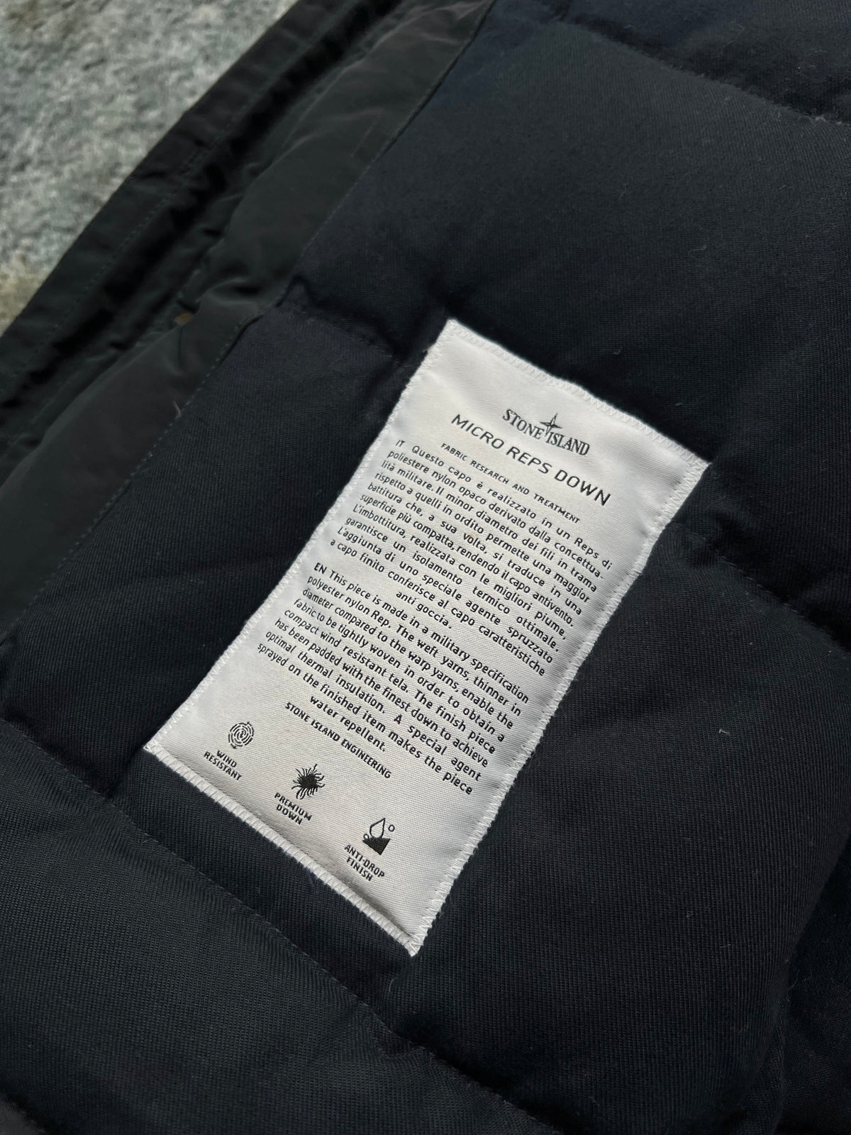 Stone Island 2015 Micro Reps Down Jacket