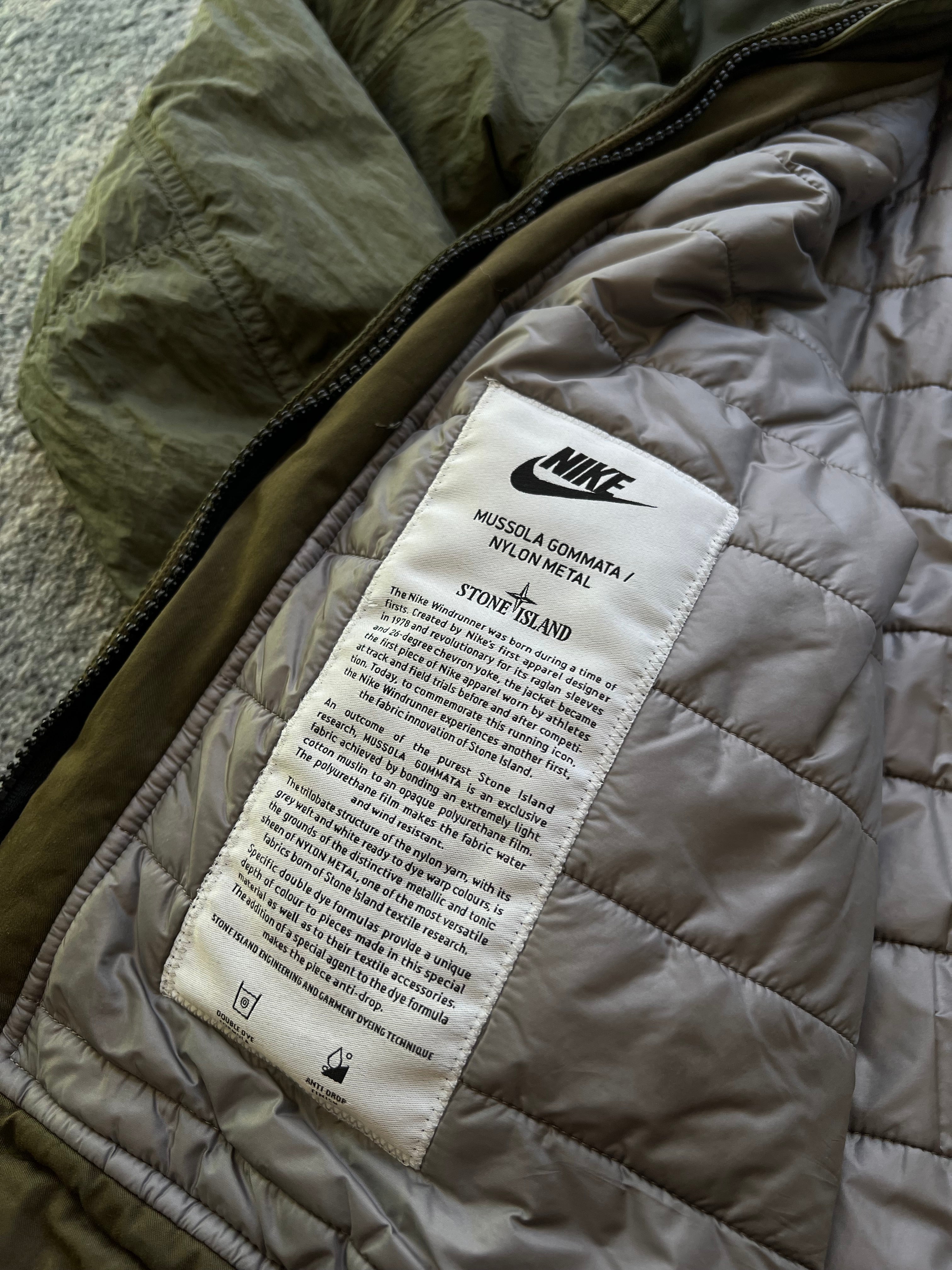 Stone Island x Nike Mussola Gommata Nylon Metal Jacket