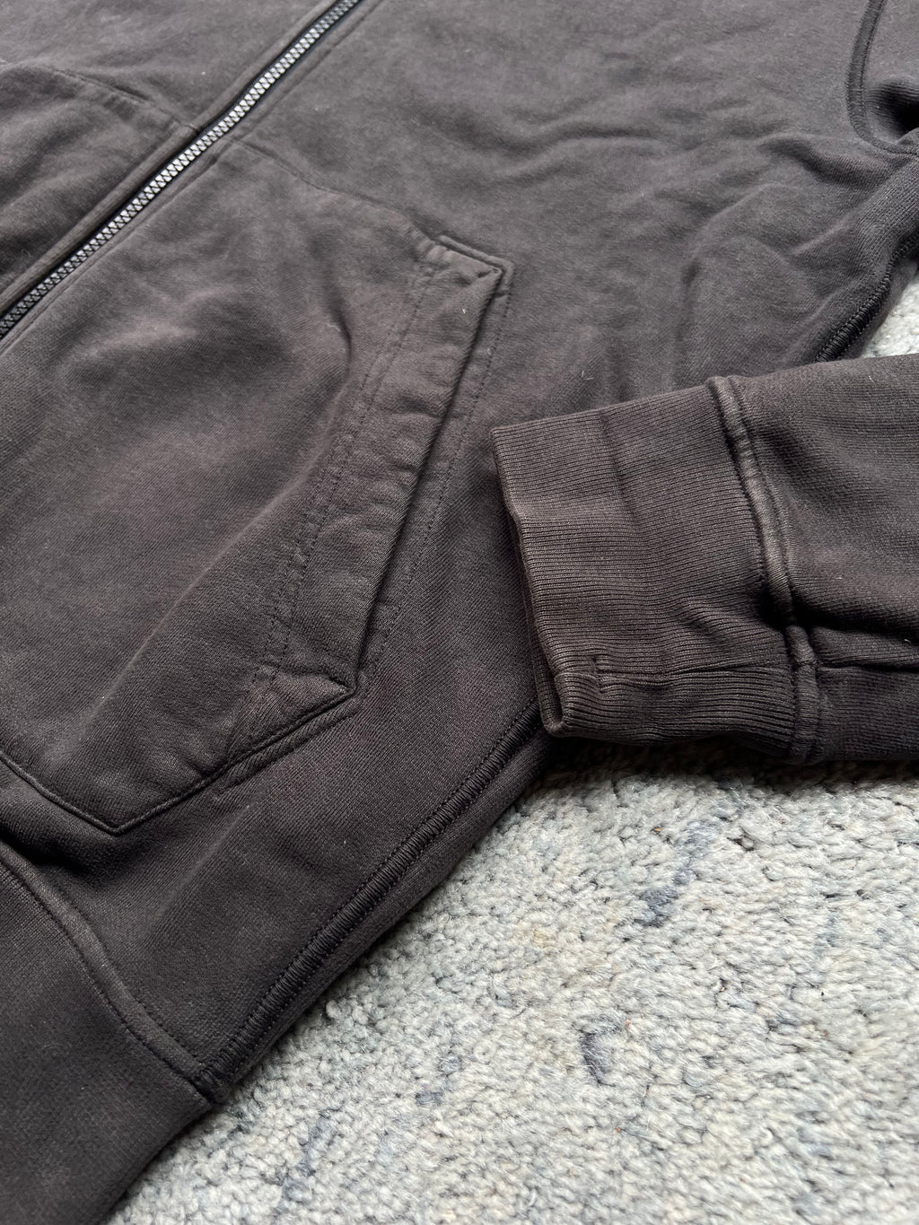 Stone Island zip-up hooded Sweatshirt