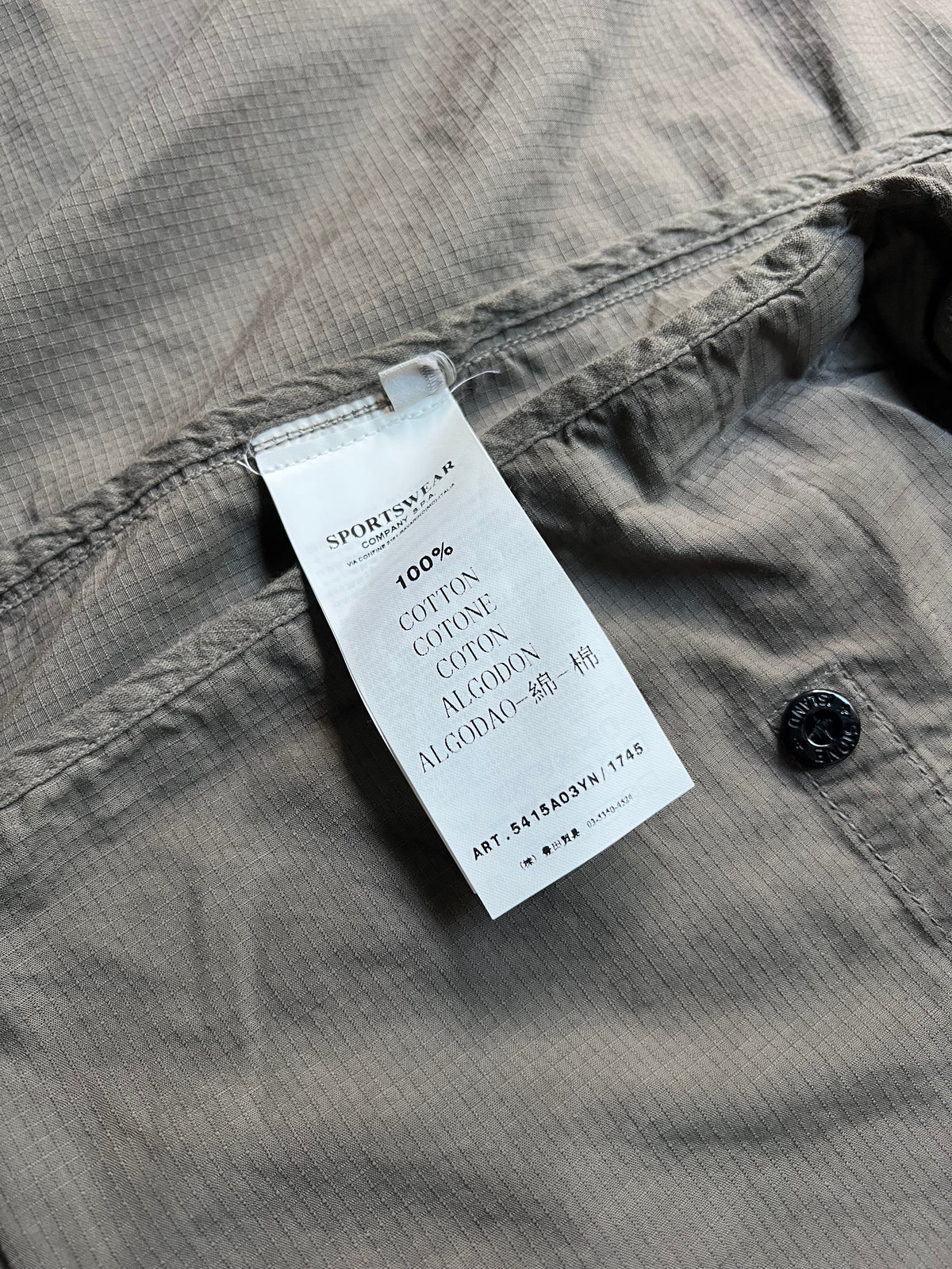 Stone Island 2011 Beige David TC Blazerjacke