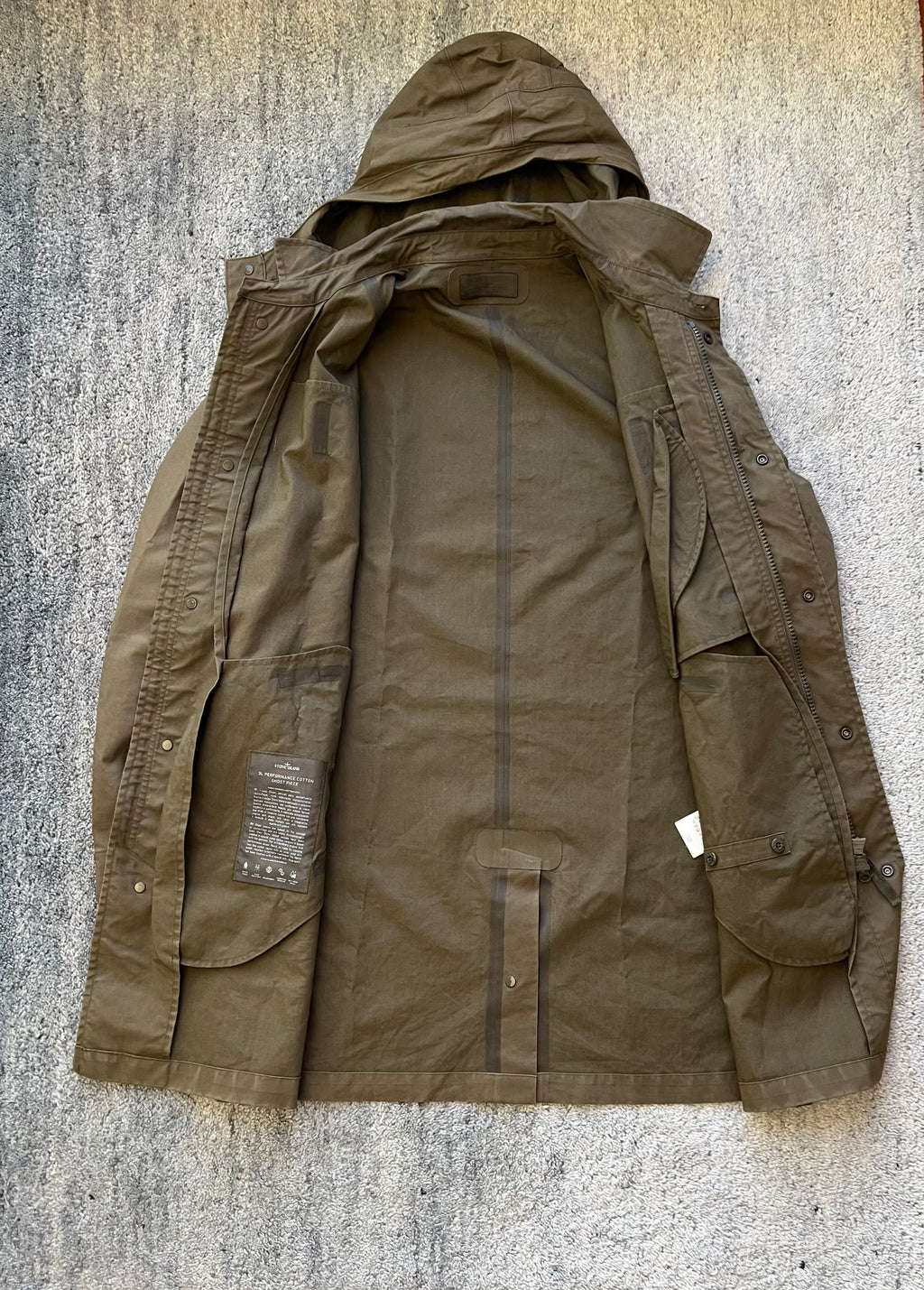 Stone Island 3L Performance Cotton Ghost Jacke