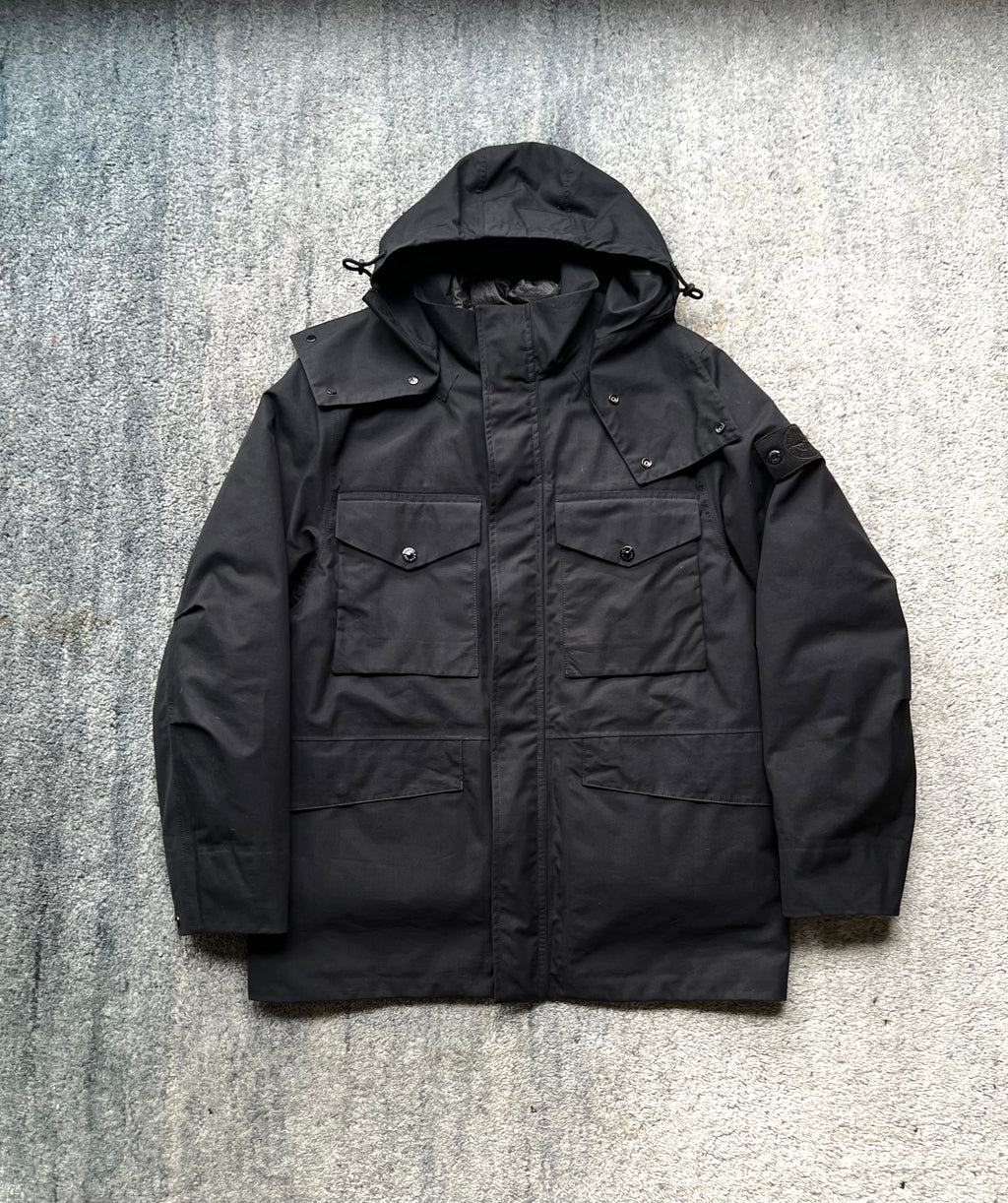 Stone Island 2022 O-Ventile Ghost Piece Down Dutch Rope Puffer Jacket
