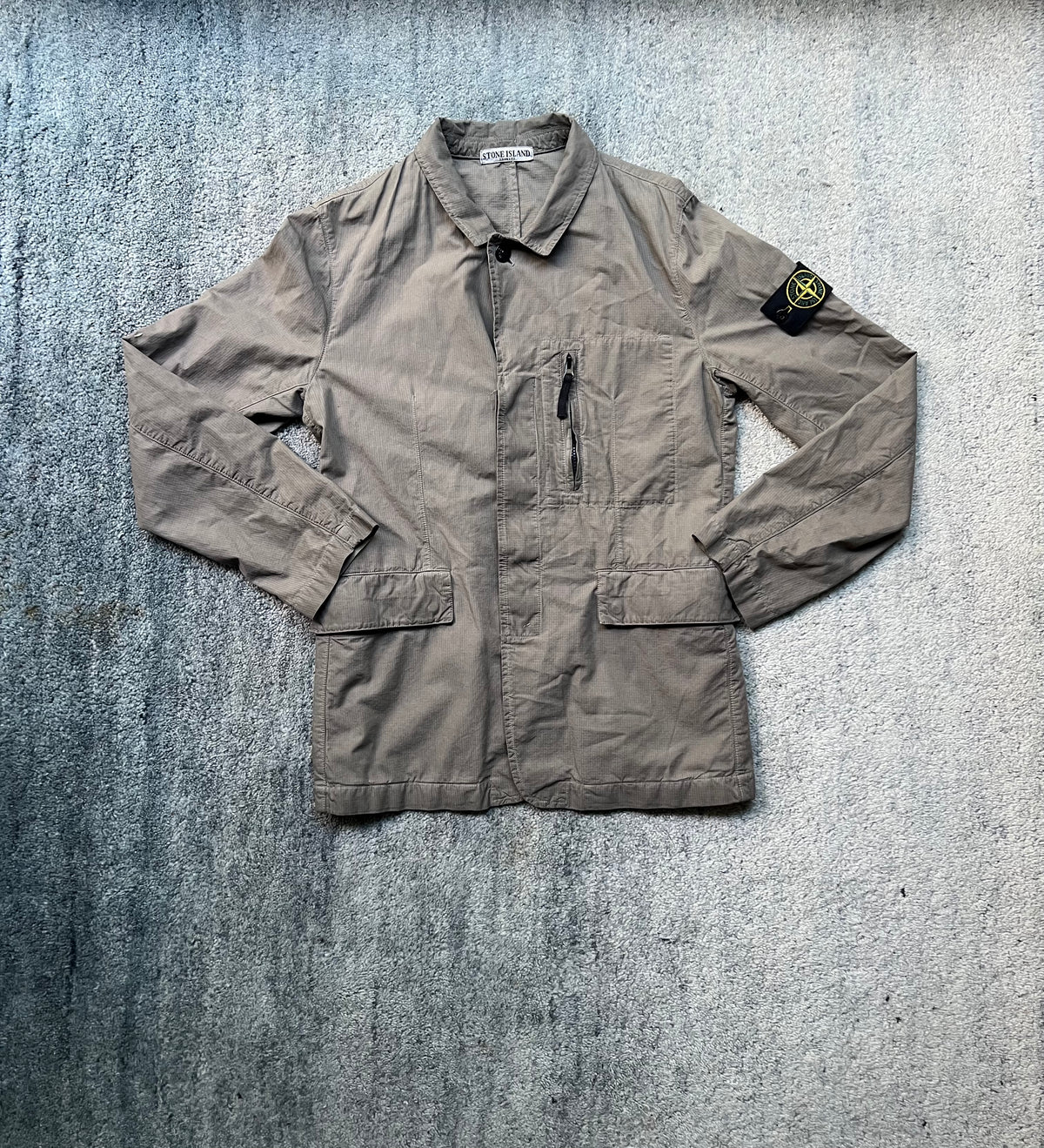 Stone Island 2011 Beige David TC Blazerjacke