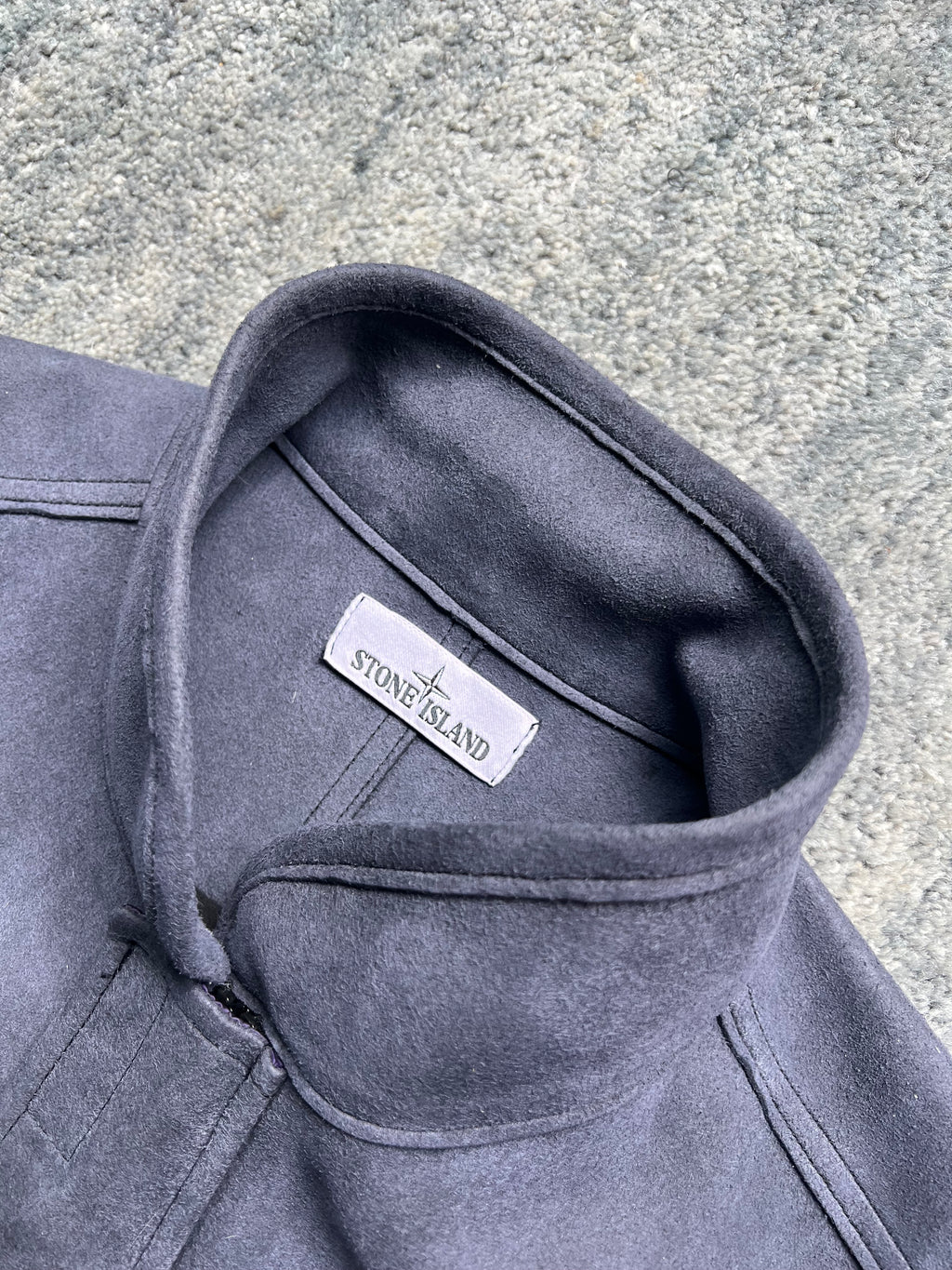 Stone Island Man Made Suede Jacket 2018