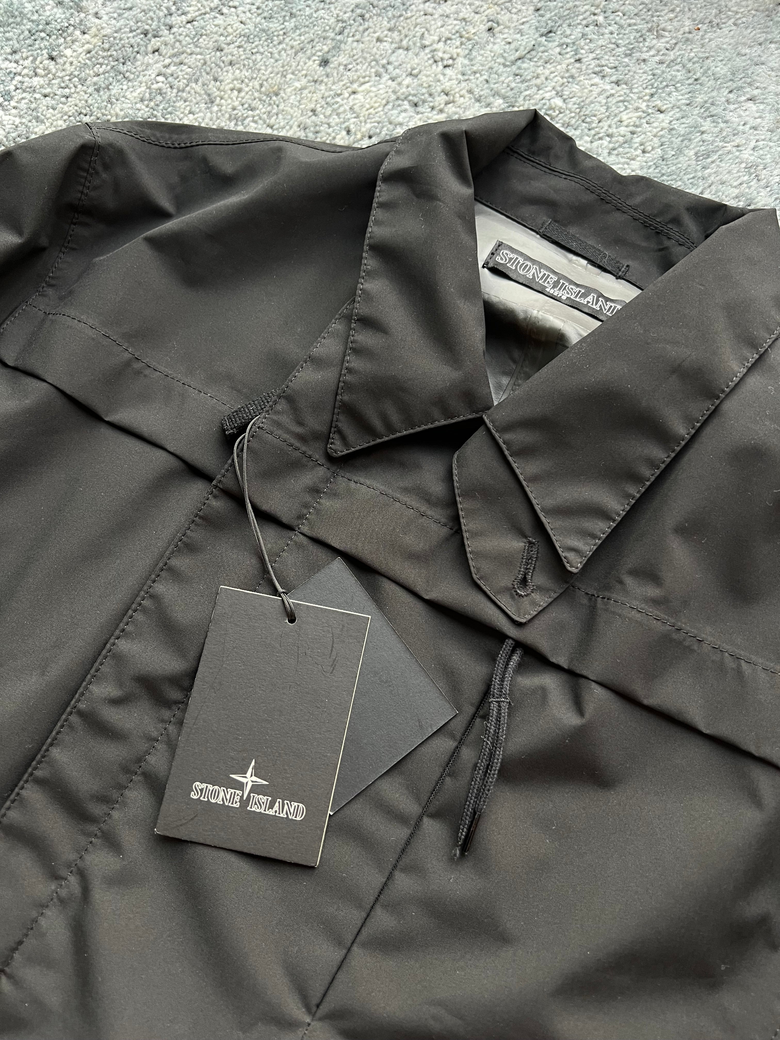 Stone Island 2013 Shadow Project Black Parseq Modular Performance Grid Jacket