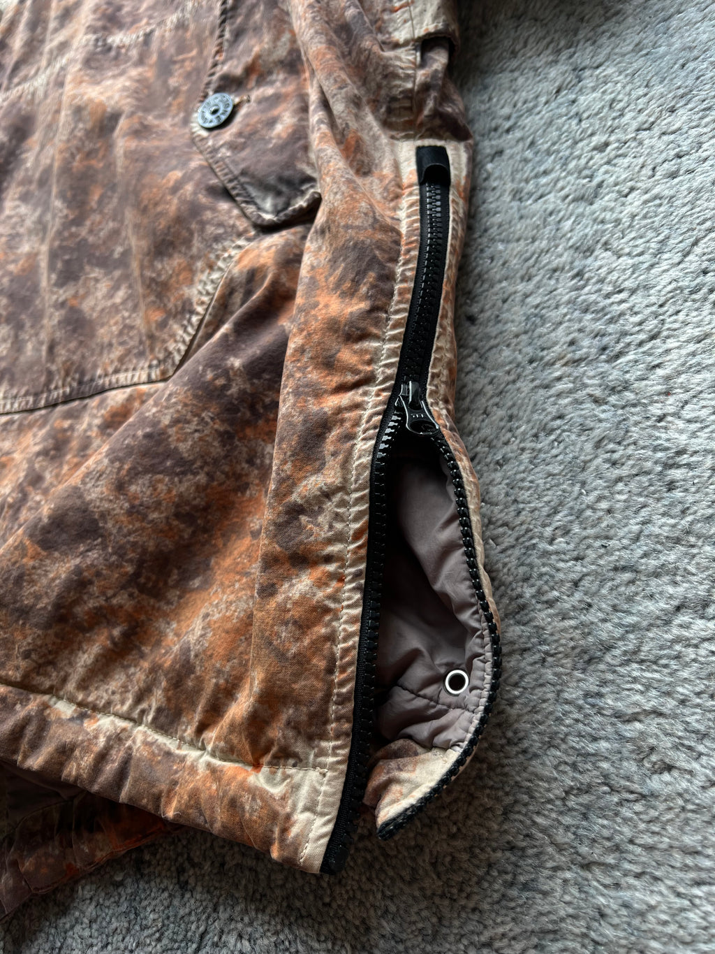 Stone Island 2019 Paintball Camo Cordura Jacket