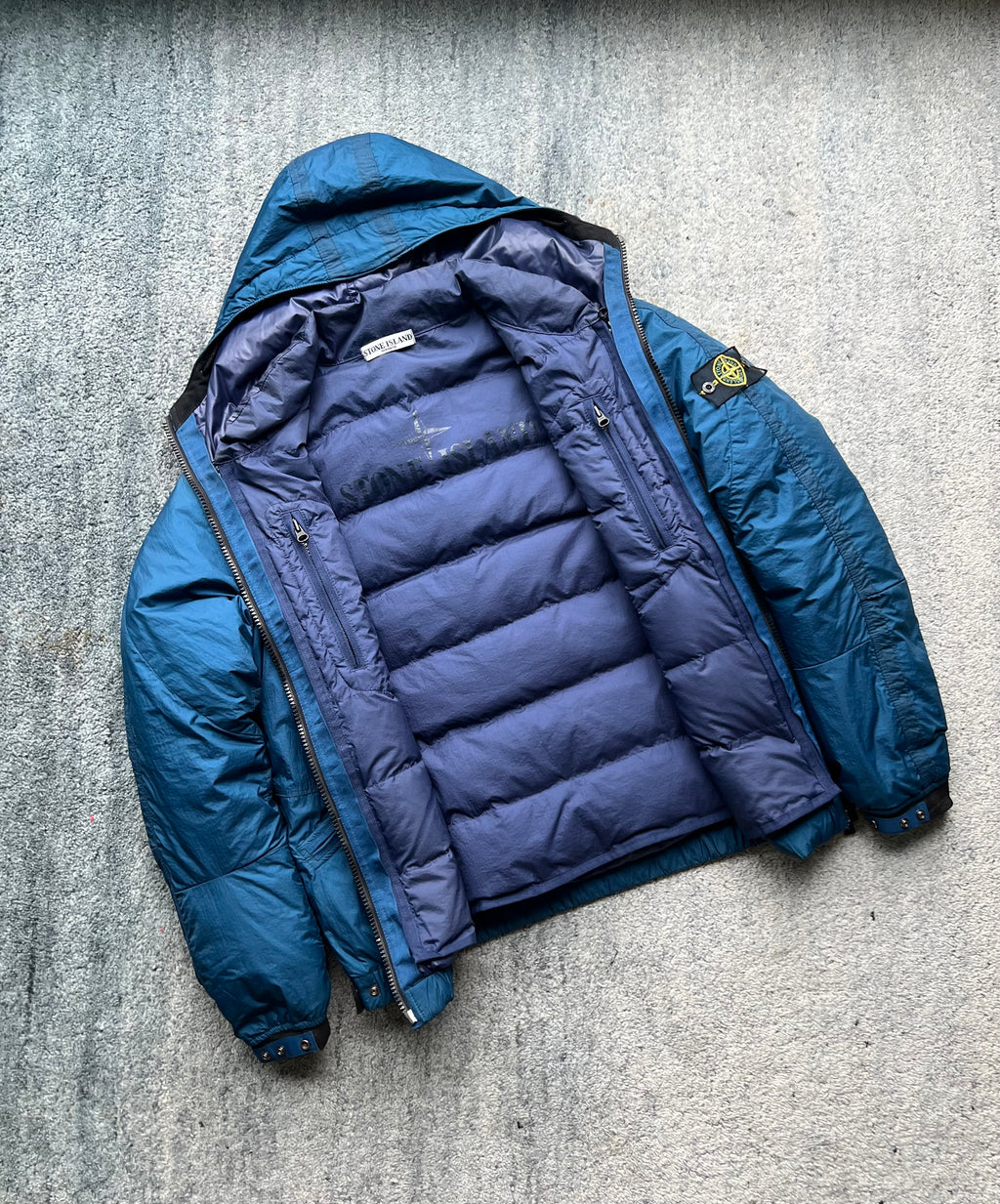 Stone Island 2009 Mesh 3 in 1 Down Puffer Jacket