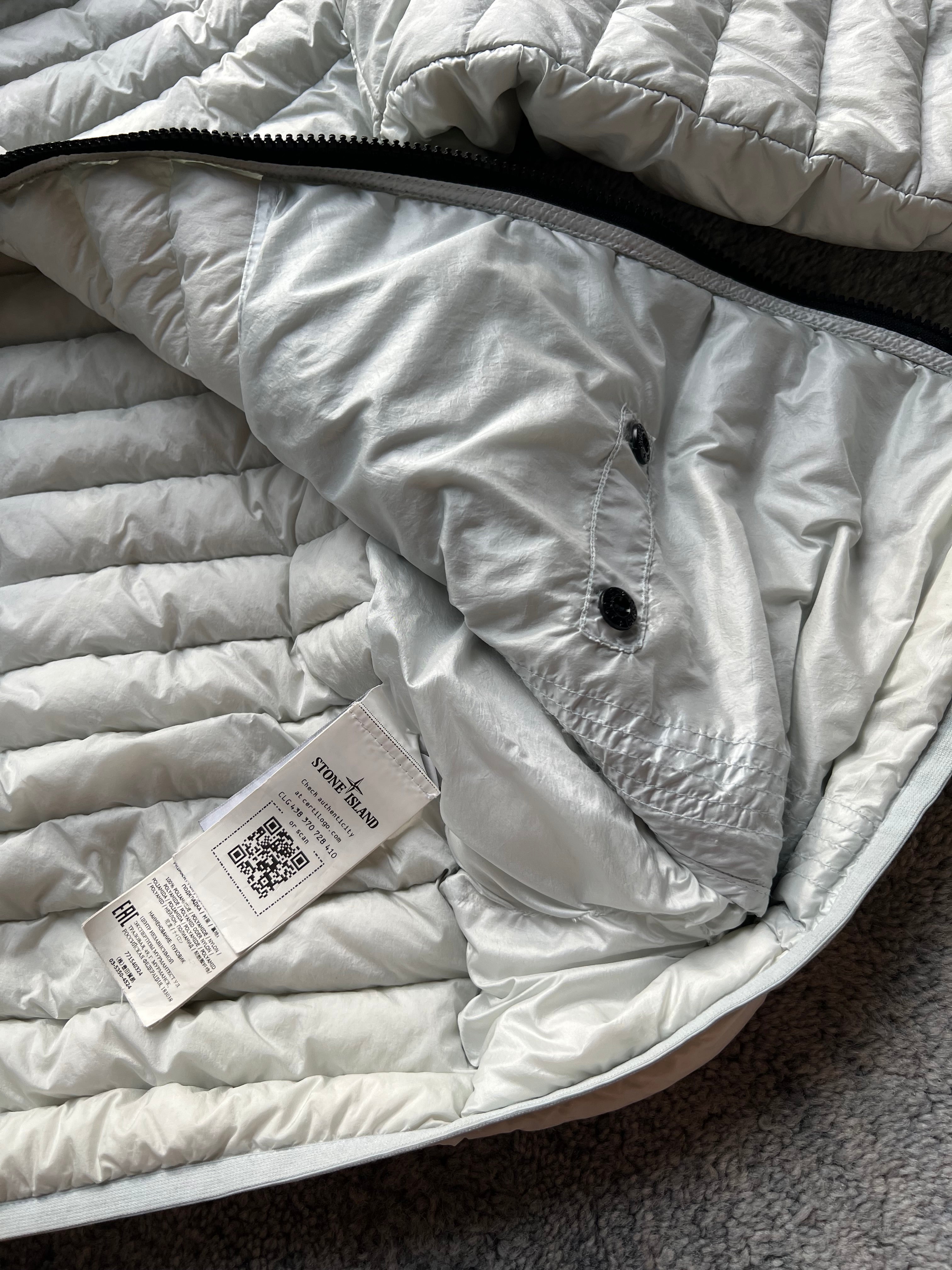 Stone Island 2022 Loom Woven R Nylon Down TC Puffer