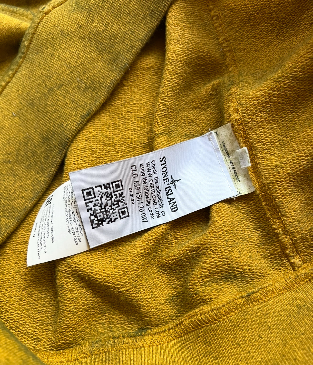 Stone Island x Supreme Hood Sweatshirt 2019