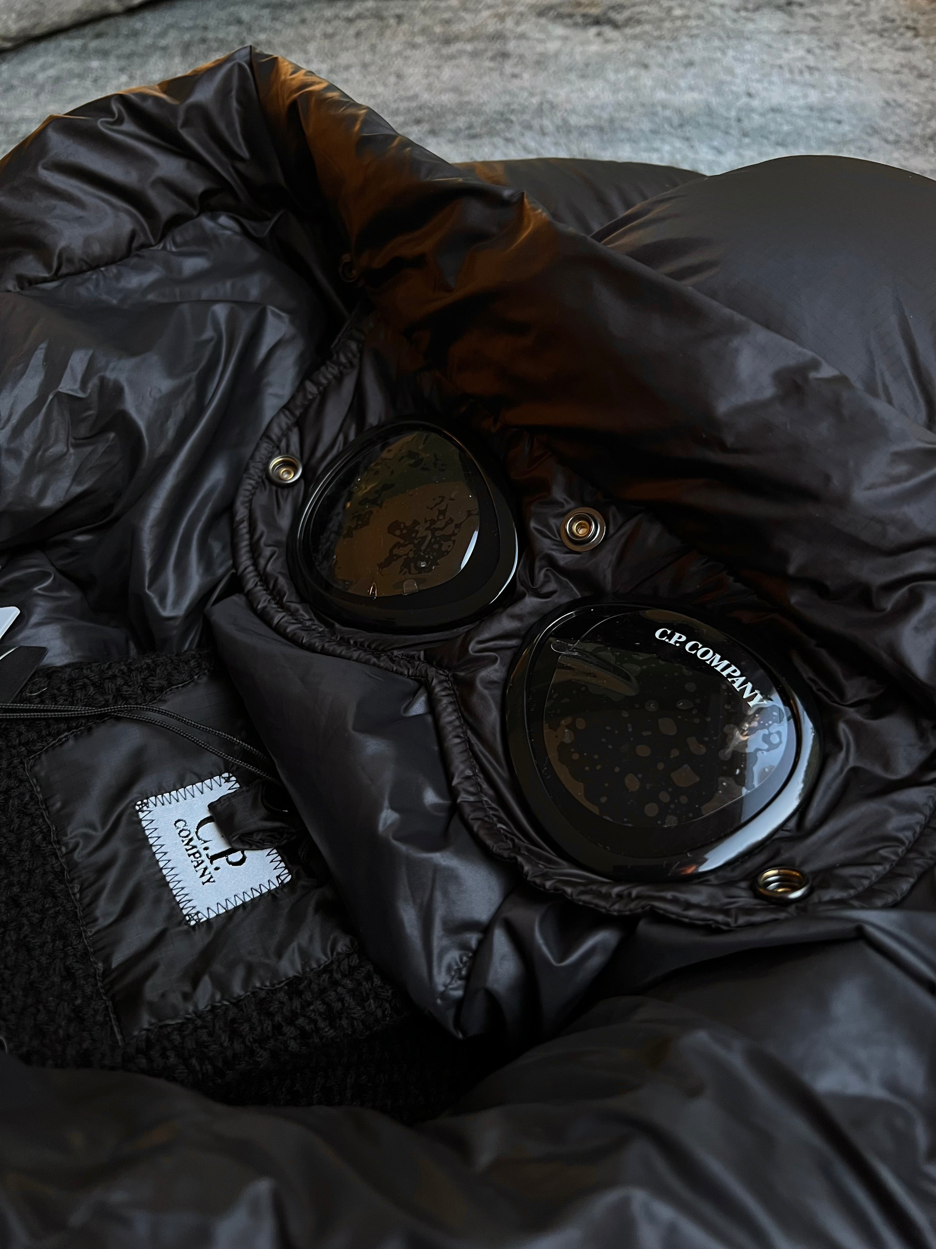 C.P. Company Goggle Crew Knit Jacket