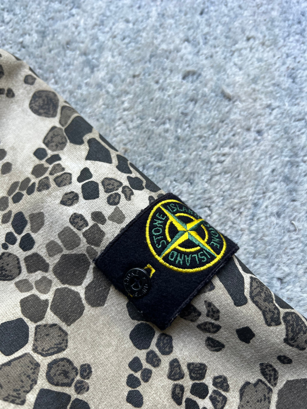 Stone Island 2018 Alligator Camo Crewneck Sweatshirt