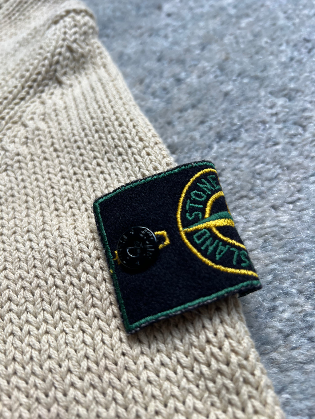 Stone Island 1996 Half Button Knit