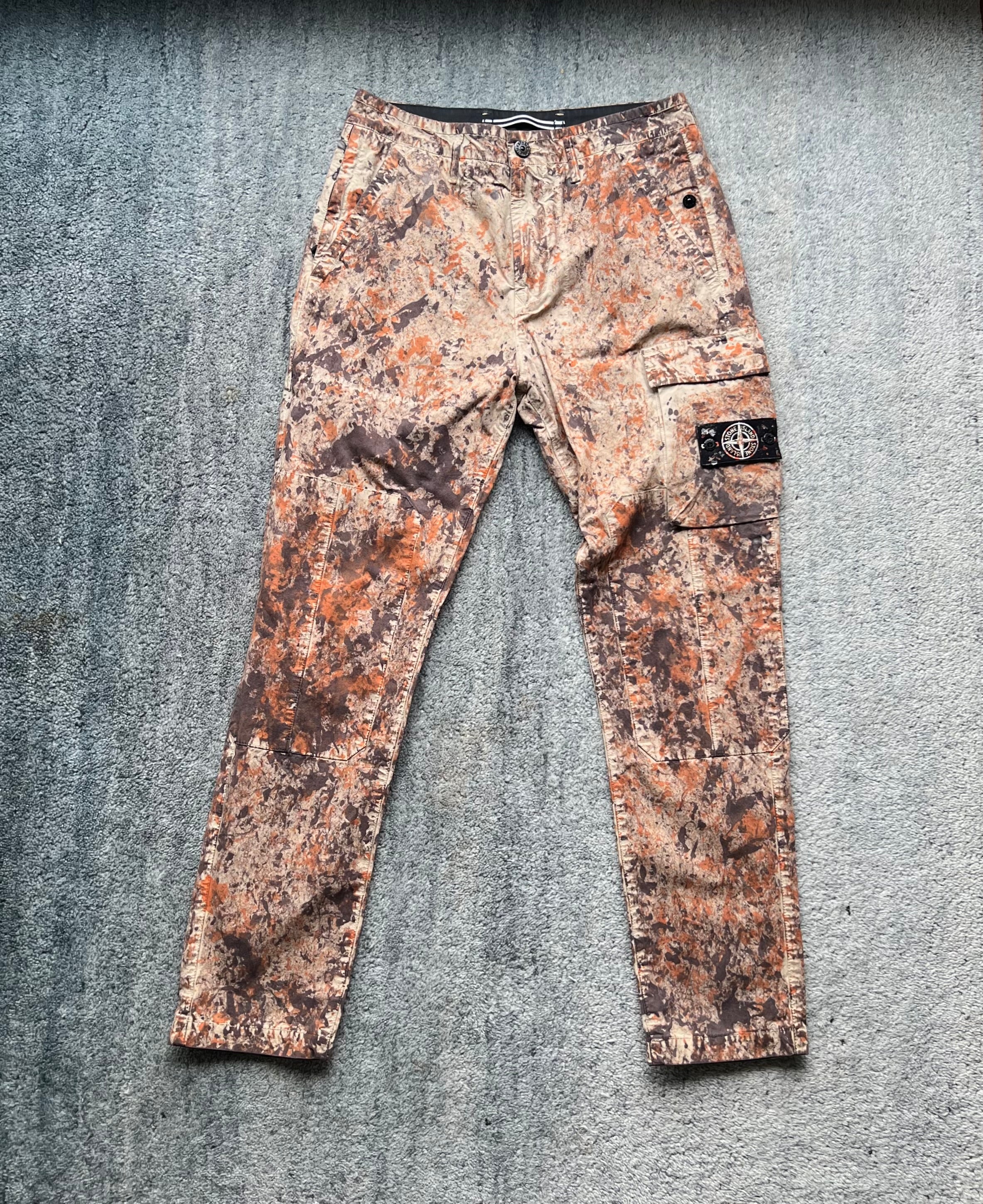 Stone Island Paintpall Camo Pants