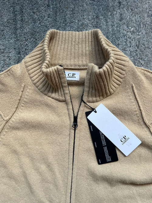C.P. Company lambswool zip jacket